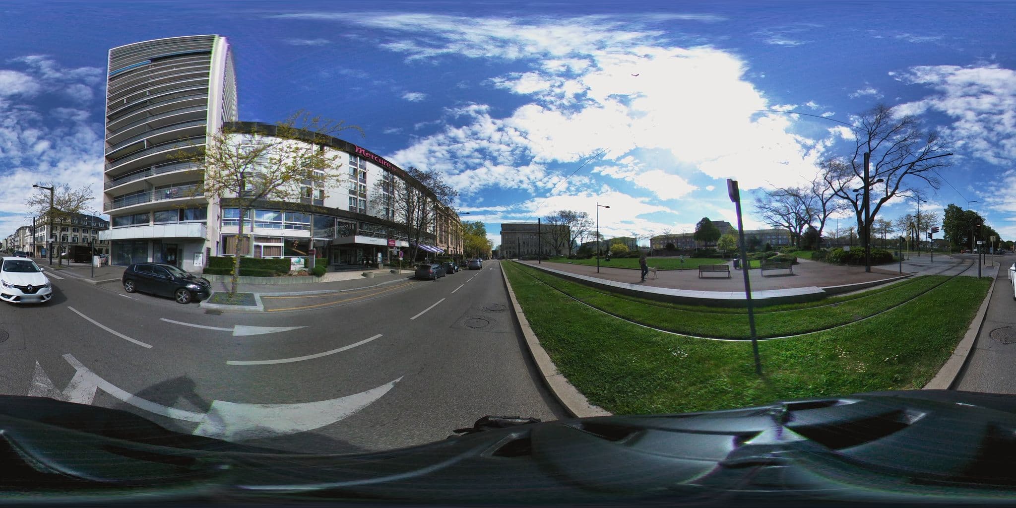 Street view near Travel Homes, Mulhouse — © simon_geovelo (CC BY-SA · Mapillary)