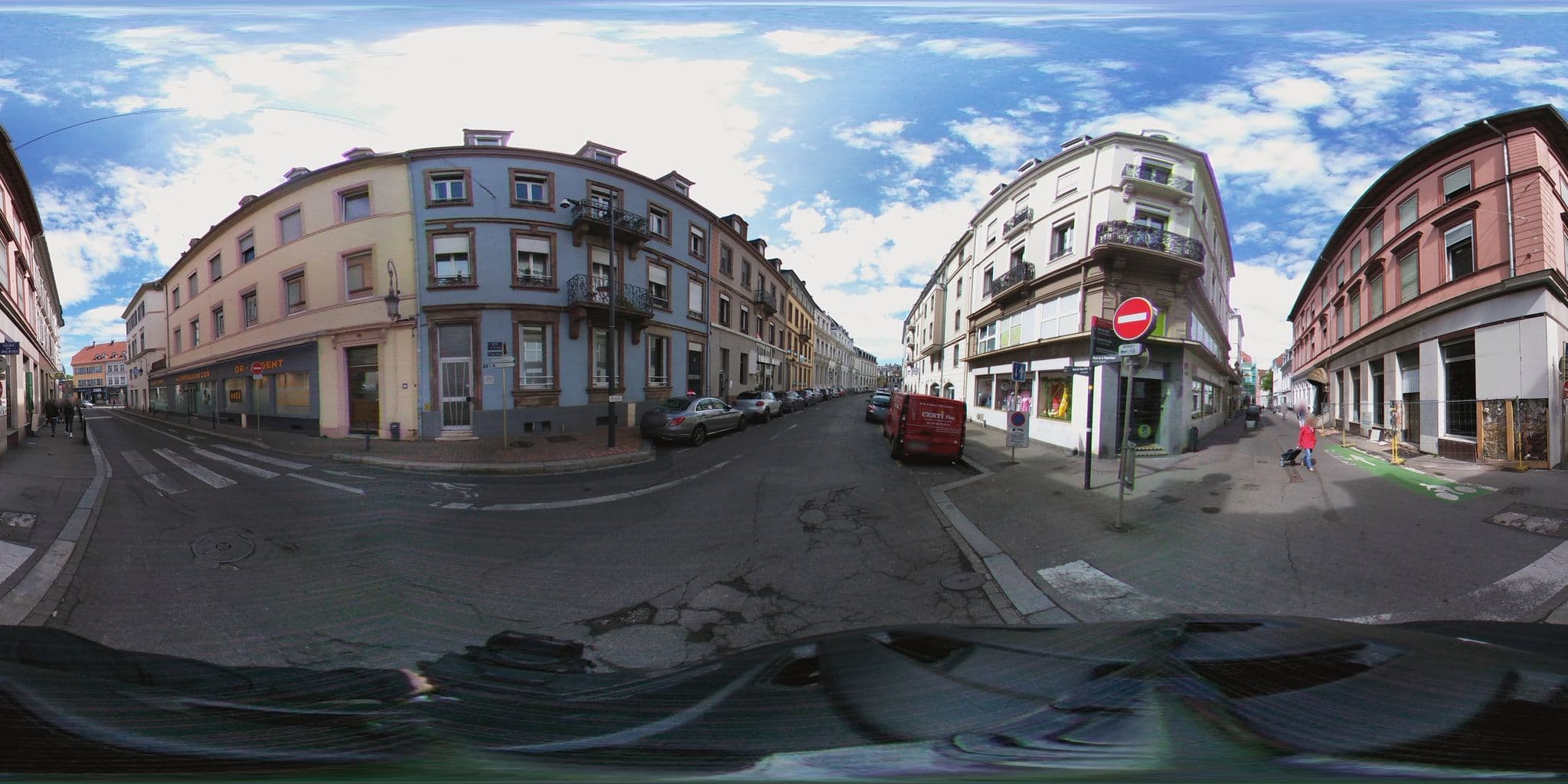 Street view near TUI STORE, Mulhouse — © simon_geovelo (CC BY-SA · Mapillary)