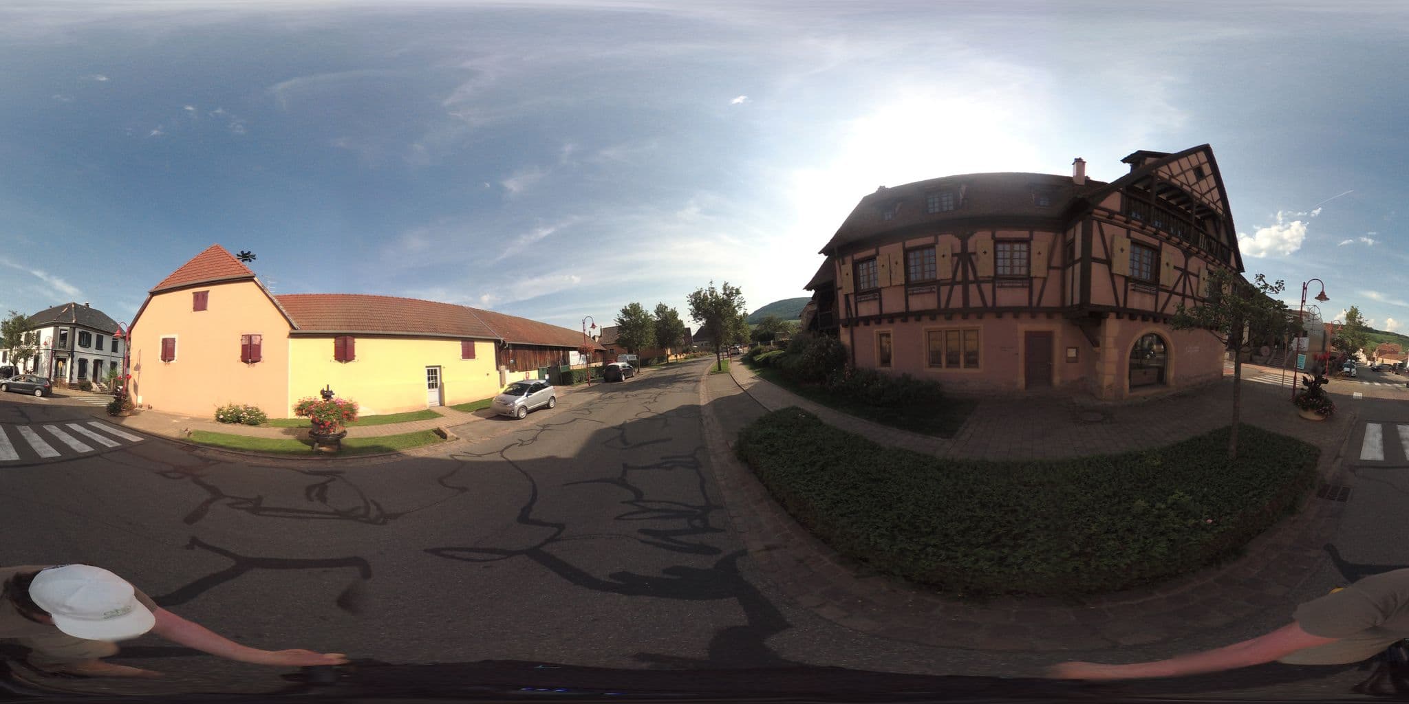 Street view near Gîtes & Chambes d'Hôtes Fugler, Orschwihr — © geovelo (CC BY-SA · Mapillary)
