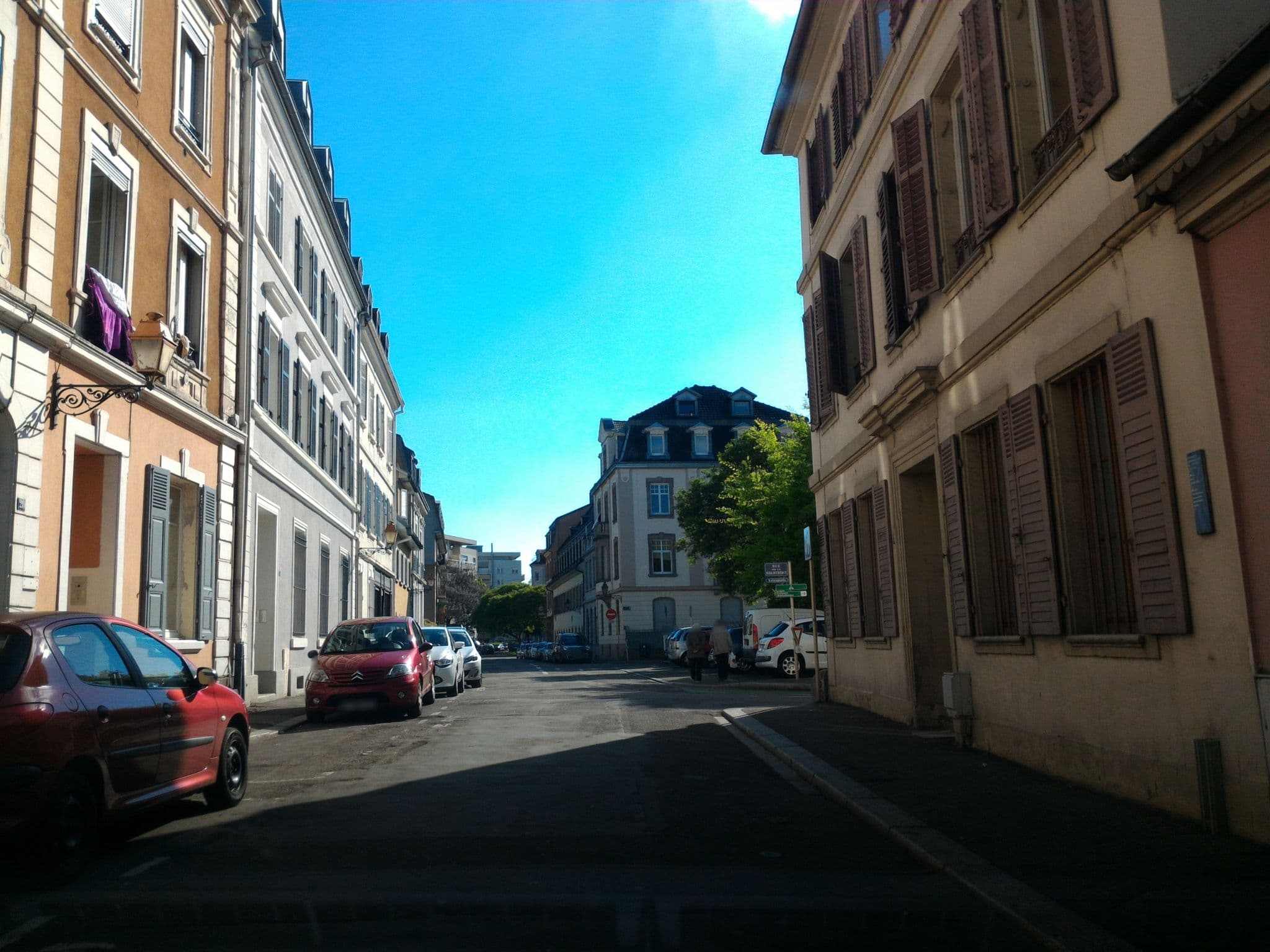 Street view near Casa Naoki, Mulhouse — © fgouget (CC BY-SA · Mapillary)