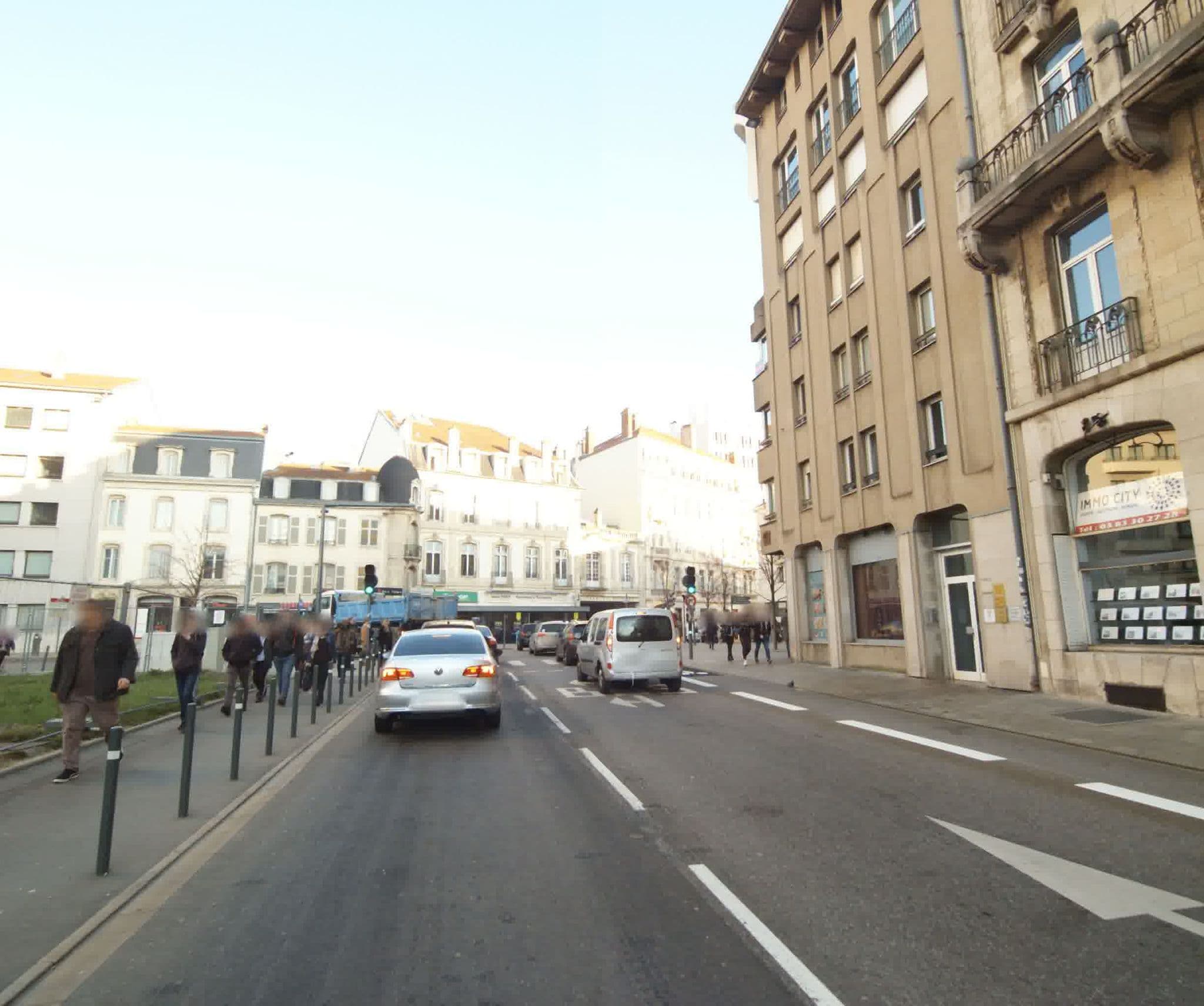 Street view near The Originals Residence, Nancy — © sogefi (CC BY-SA · Mapillary)