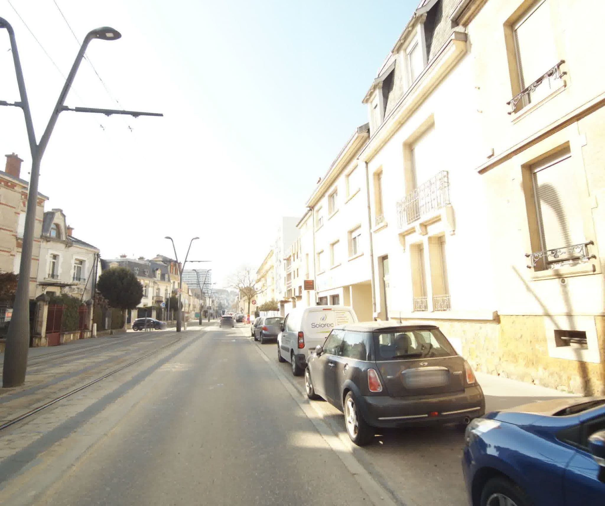 Street view near Hôtel Leclerc, Vandœuvre-lès-Nancy — © sogefi (CC BY-SA · Mapillary)