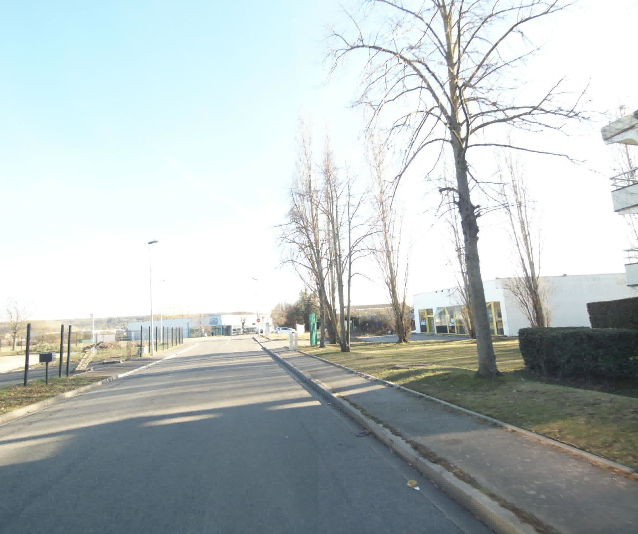 Street view near Hôtel Première Classe Nancy Essey, Seichamps — © sogefi (CC BY-SA · Mapillary)