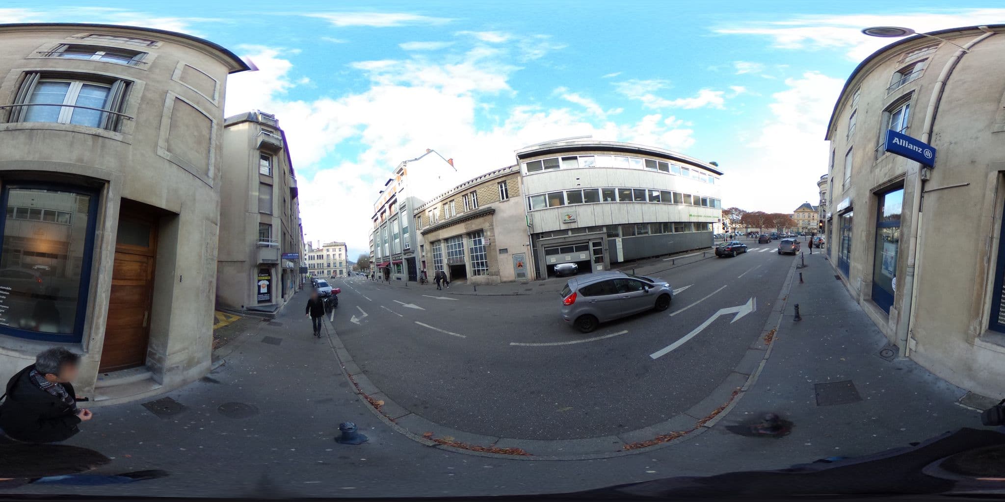 Street view near Les Suites de Catherine, Nancy — © zimmy (CC BY-SA · Mapillary)
