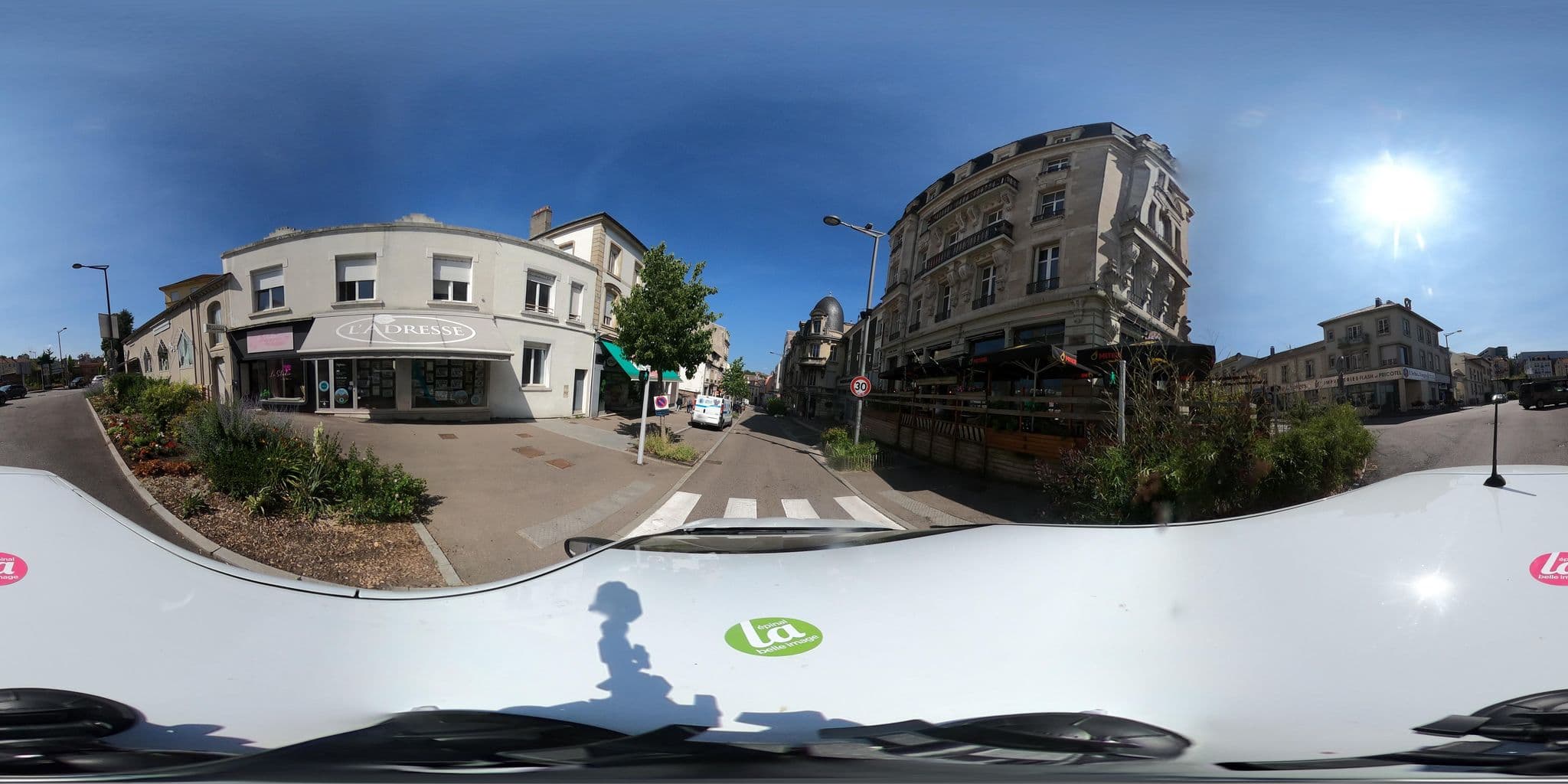 Street view near City-Break, Chantraine — © andrianjakavah (CC BY-SA · Mapillary)