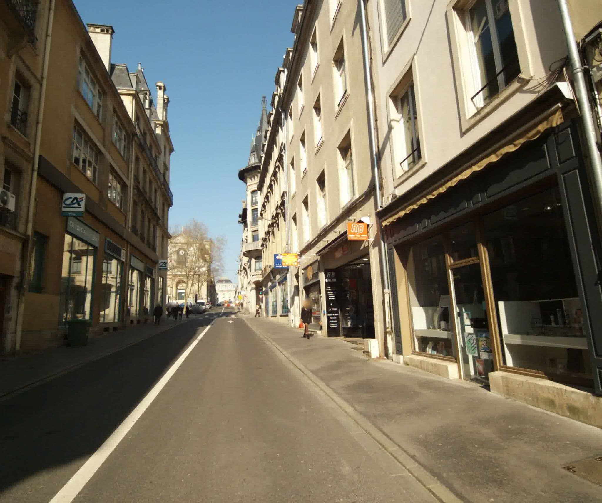 Street view near Hôtel Stanley - Ex Cœur de City by HappyCulture, Nancy — © sogefi (CC BY-SA · Mapillary)