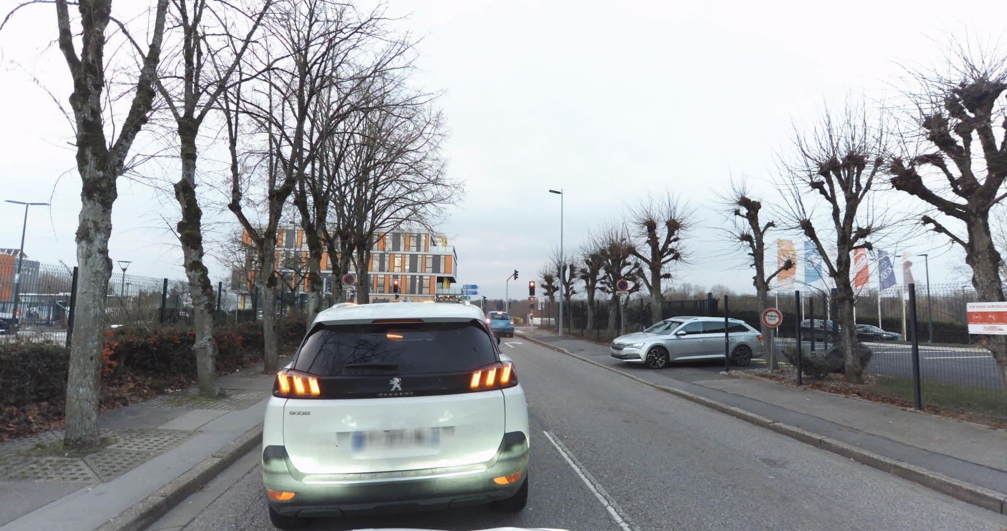 Street view near ibis budget Nancy Laxou, Laxou — © sogefi (CC BY-SA · Mapillary)