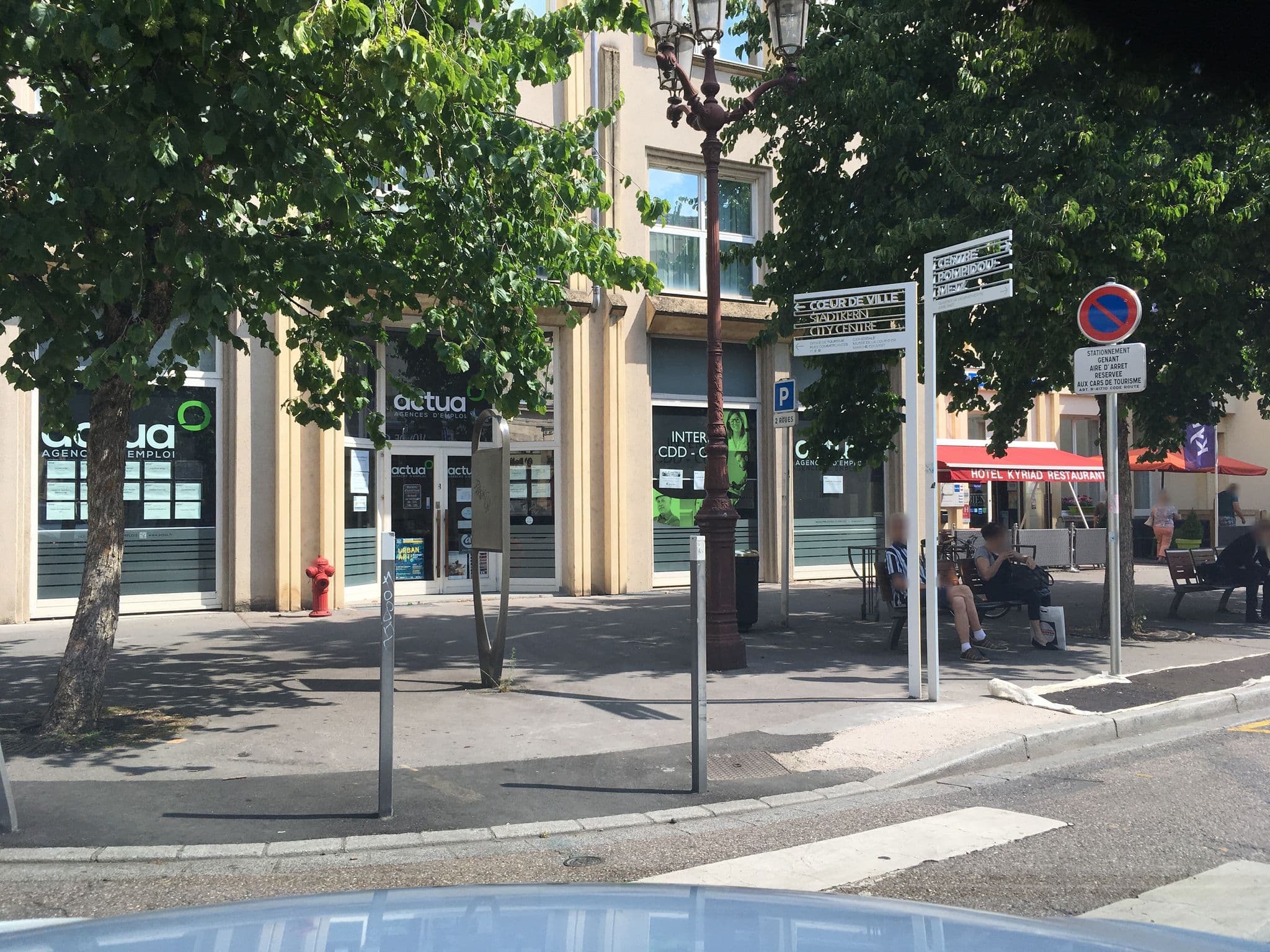Street view near Hôtel Kyriad, Metz — © mappy_sa (CC BY-SA · Mapillary)