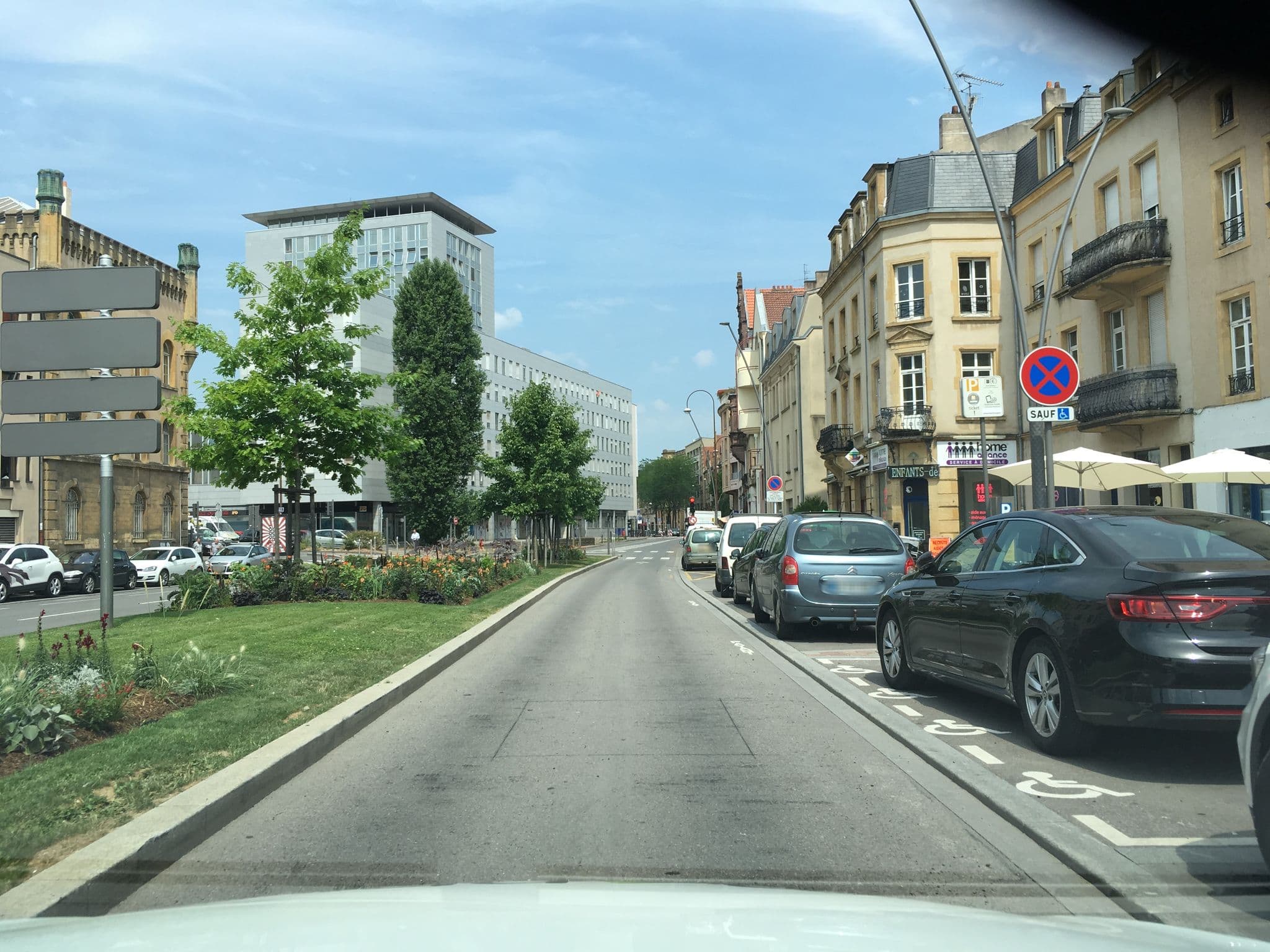 Street view near Appartement des Vignes, Metz — © mappy_sa (CC BY-SA · Mapillary)