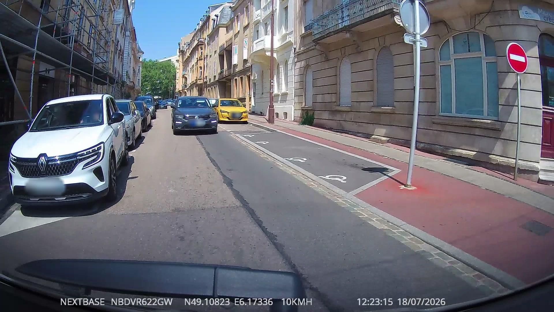 Street view near Residhome Metz, Metz — © Vergilz (CC BY-SA · Mapillary)