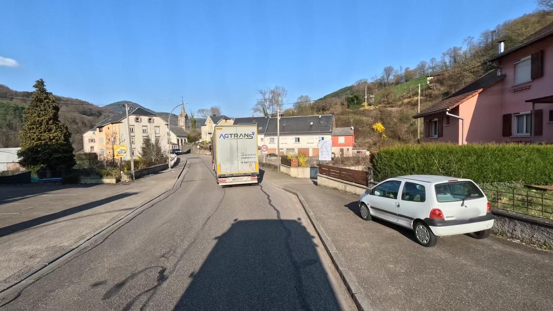 Street view near A la Bonne Truite, Lapoutroie — © bct (CC BY-SA · Mapillary)