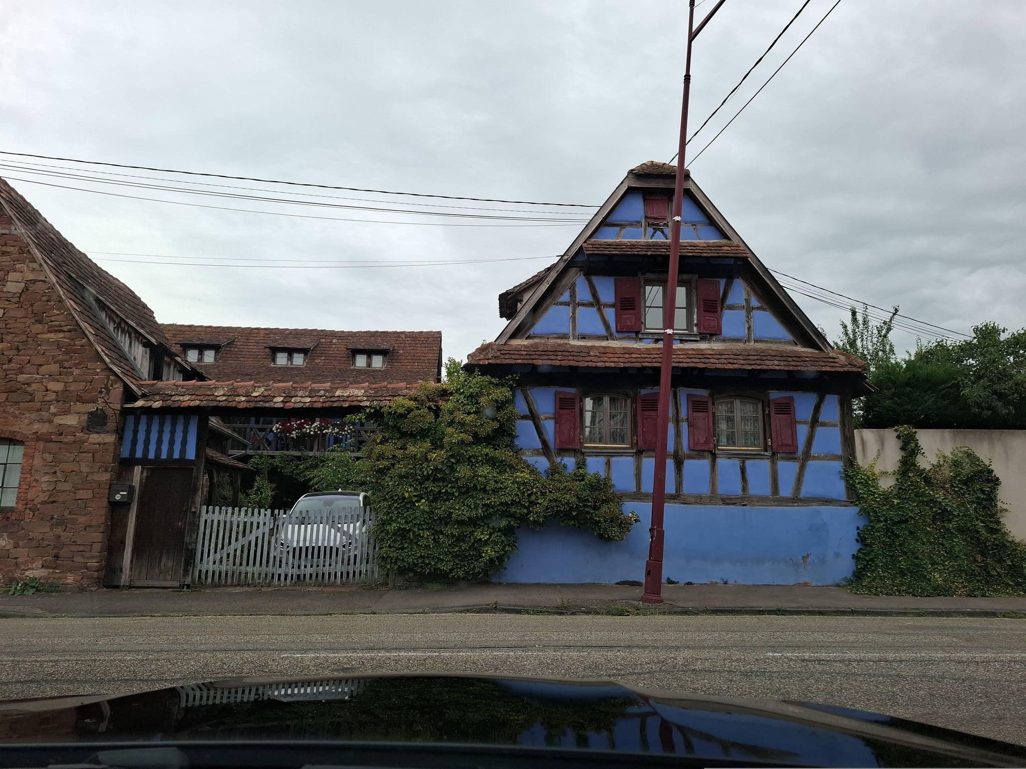 Street view near Aux temps d'avant, Gundershoffen — © bct (CC BY-SA · Mapillary)