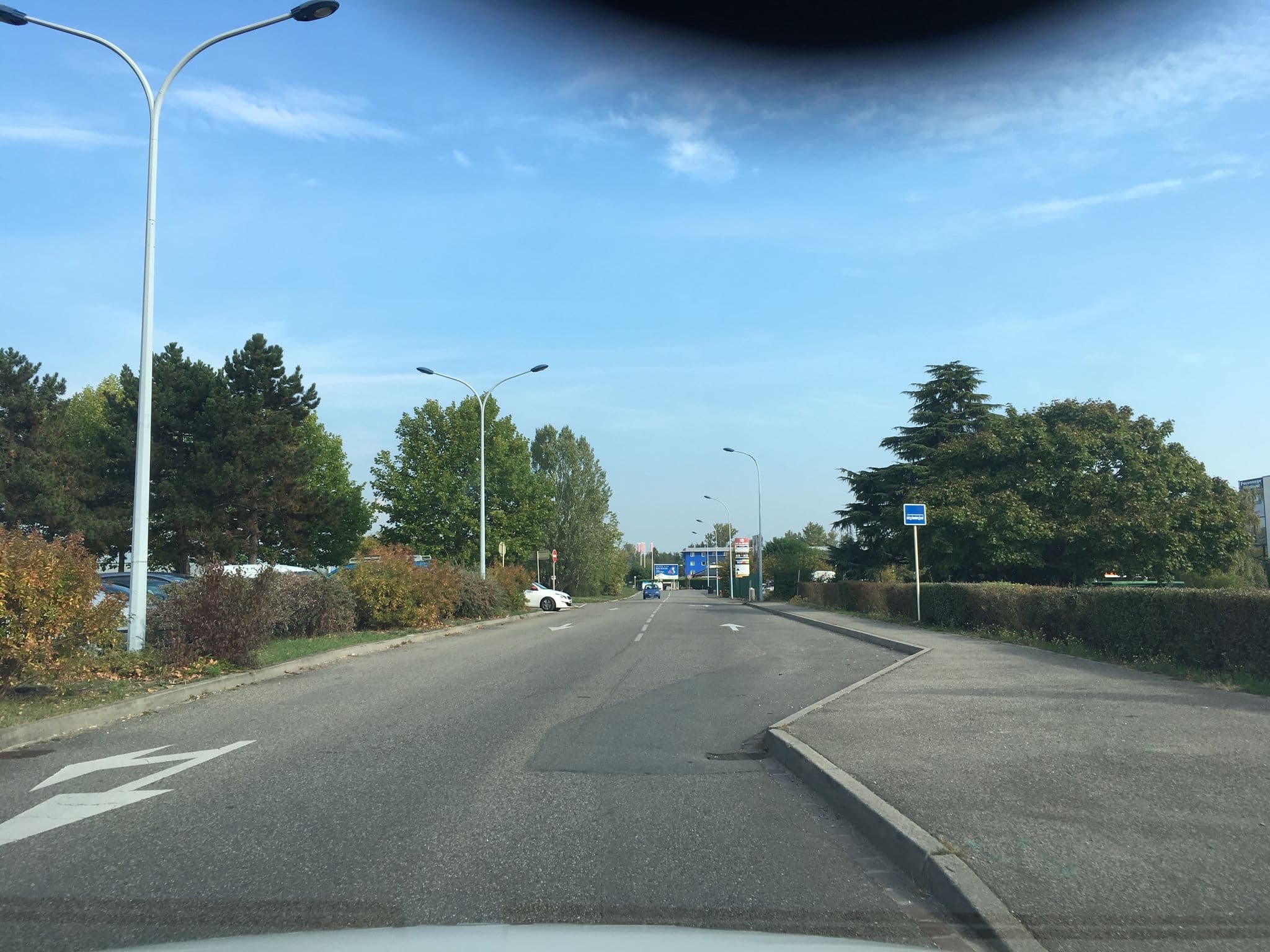 Street view near Campanile Hôtel et Restaurant, Houssen — © mappy_sa (CC BY-SA · Mapillary)