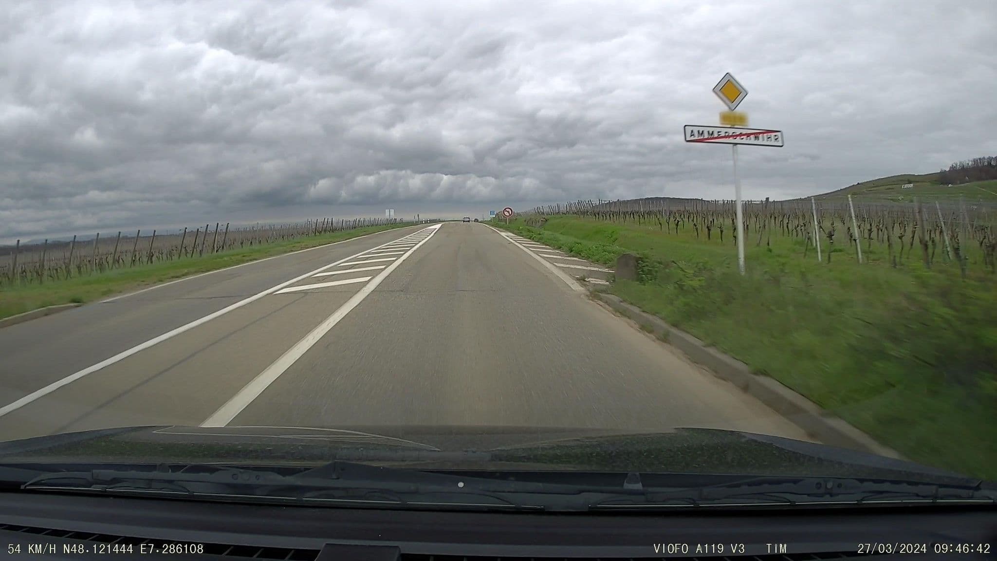 Street view near Holiday Inn Hotel, Ammerschwihr — © tim3003 (CC BY-SA · Mapillary)
