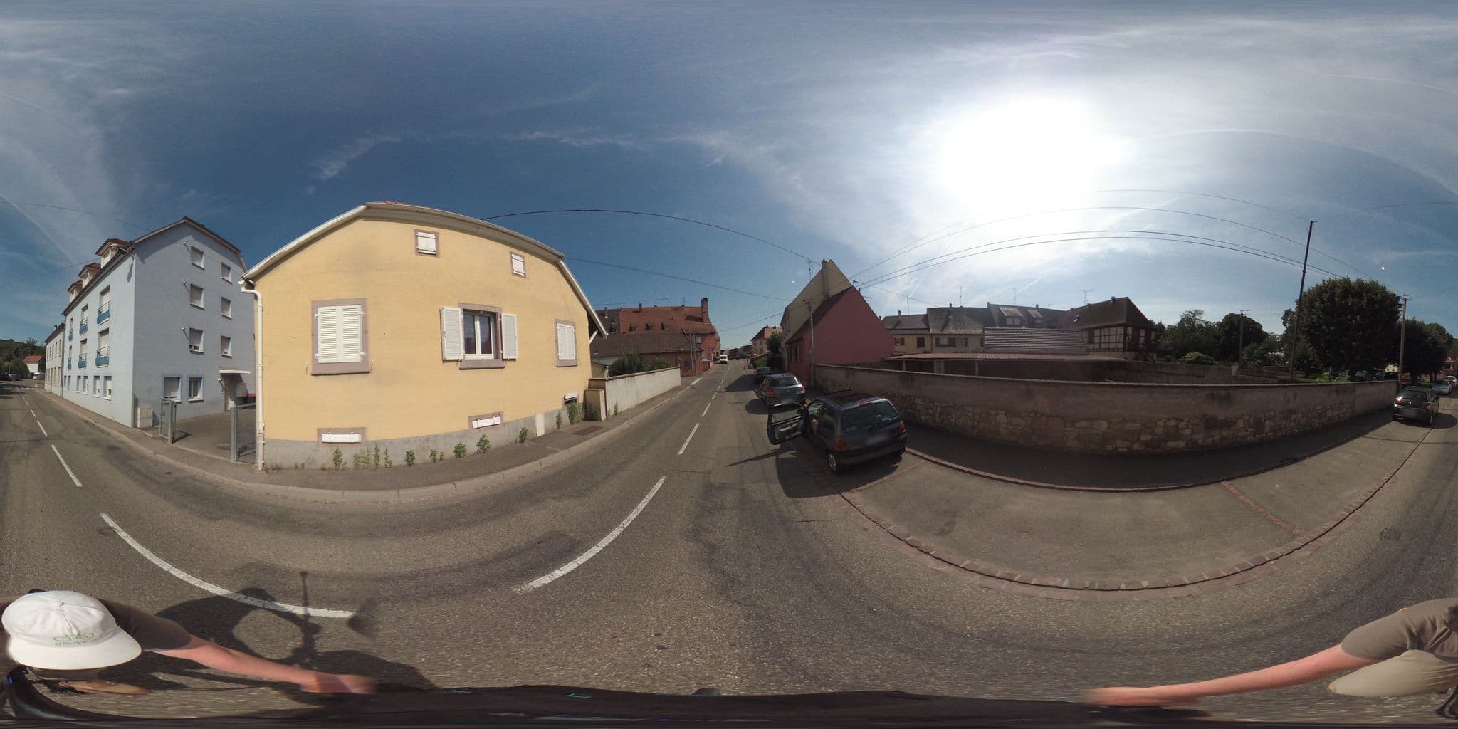 Street view near Gîte du Moulin, Ingersheim — © geovelo (CC BY-SA · Mapillary)