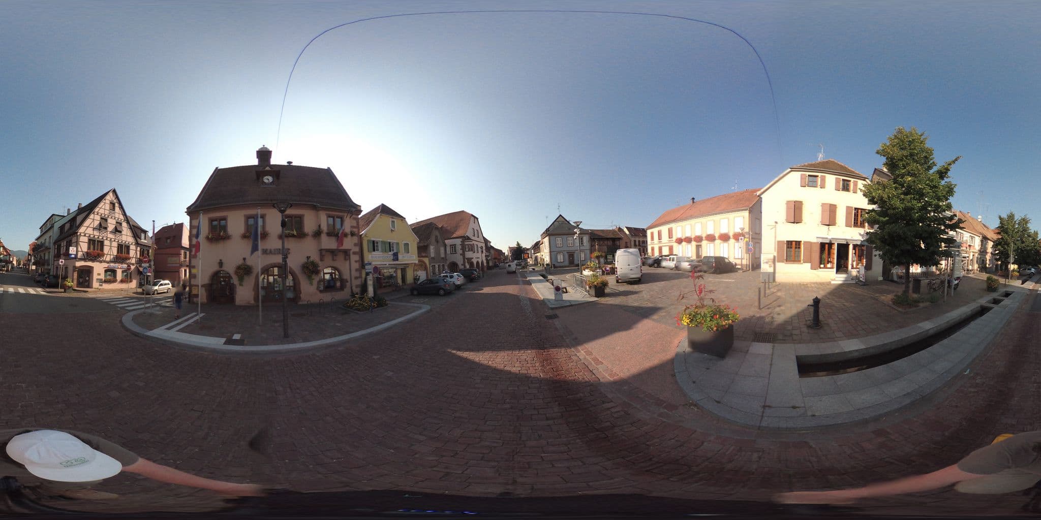Street view near Hôtel Herrbach, Châtenois — © geovelo (CC BY-SA · Mapillary)