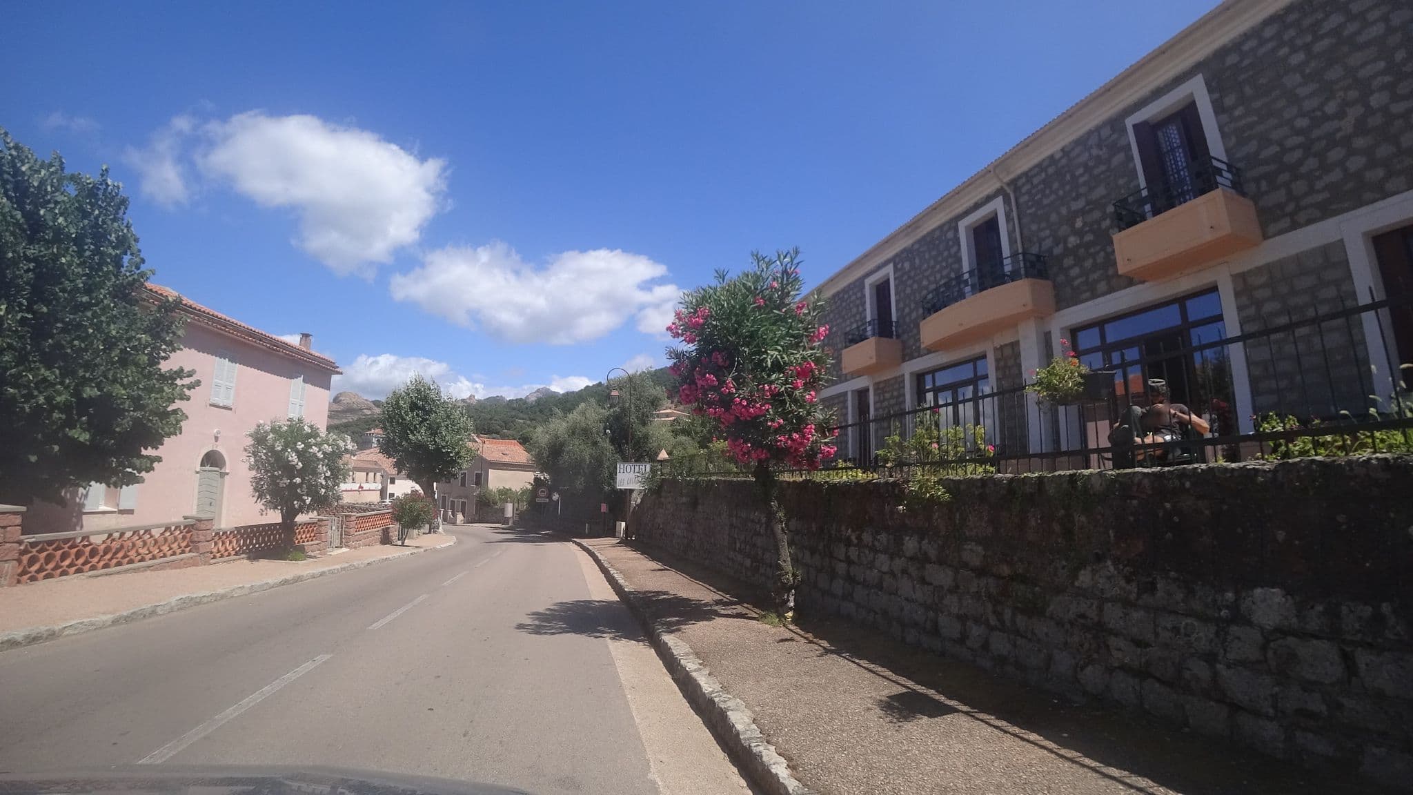 Street view near Hôtel Les Calanches, Cargèse — © yod4z (CC BY-SA · Mapillary)
