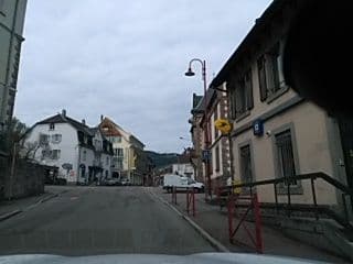 Street view near Hotel La Croix d'Or, Orbey — © les4saisons (CC BY-SA · Mapillary)