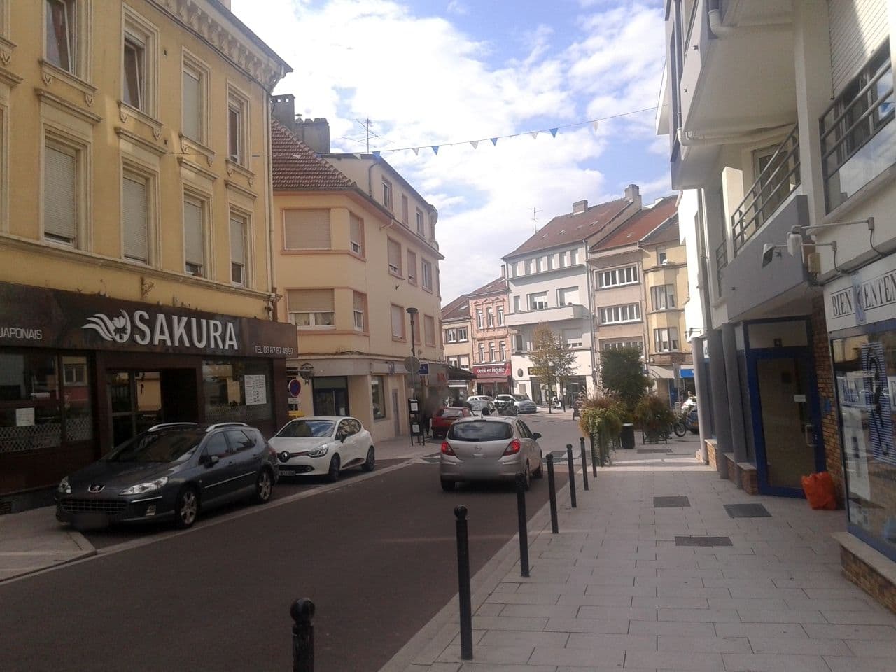 Street view near L'Acacia, Forbach — © sarant (CC BY-SA · Mapillary)
