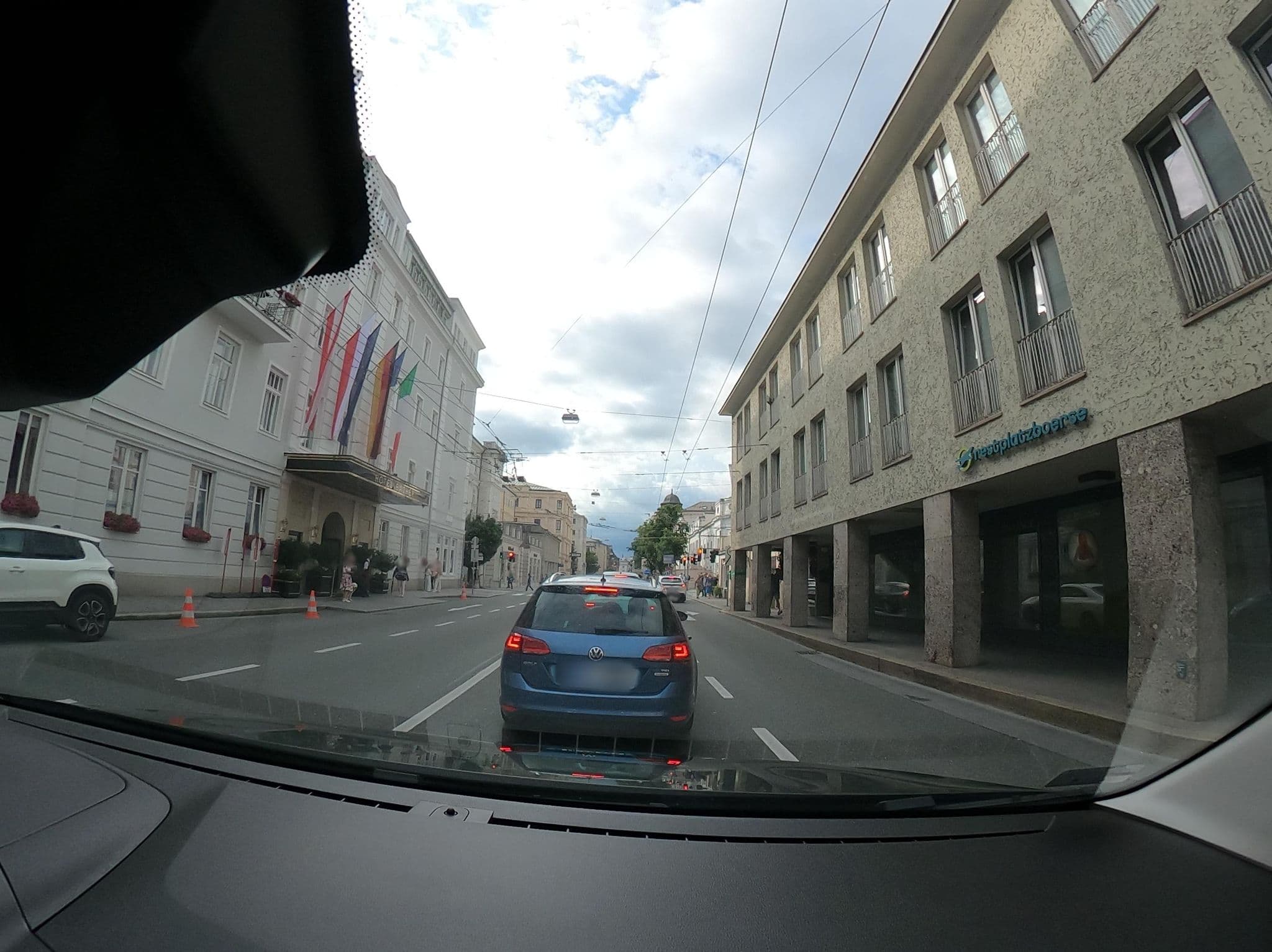 Street view near Hotel Sacher, Salzburg — © vst (CC BY-SA · Mapillary)
