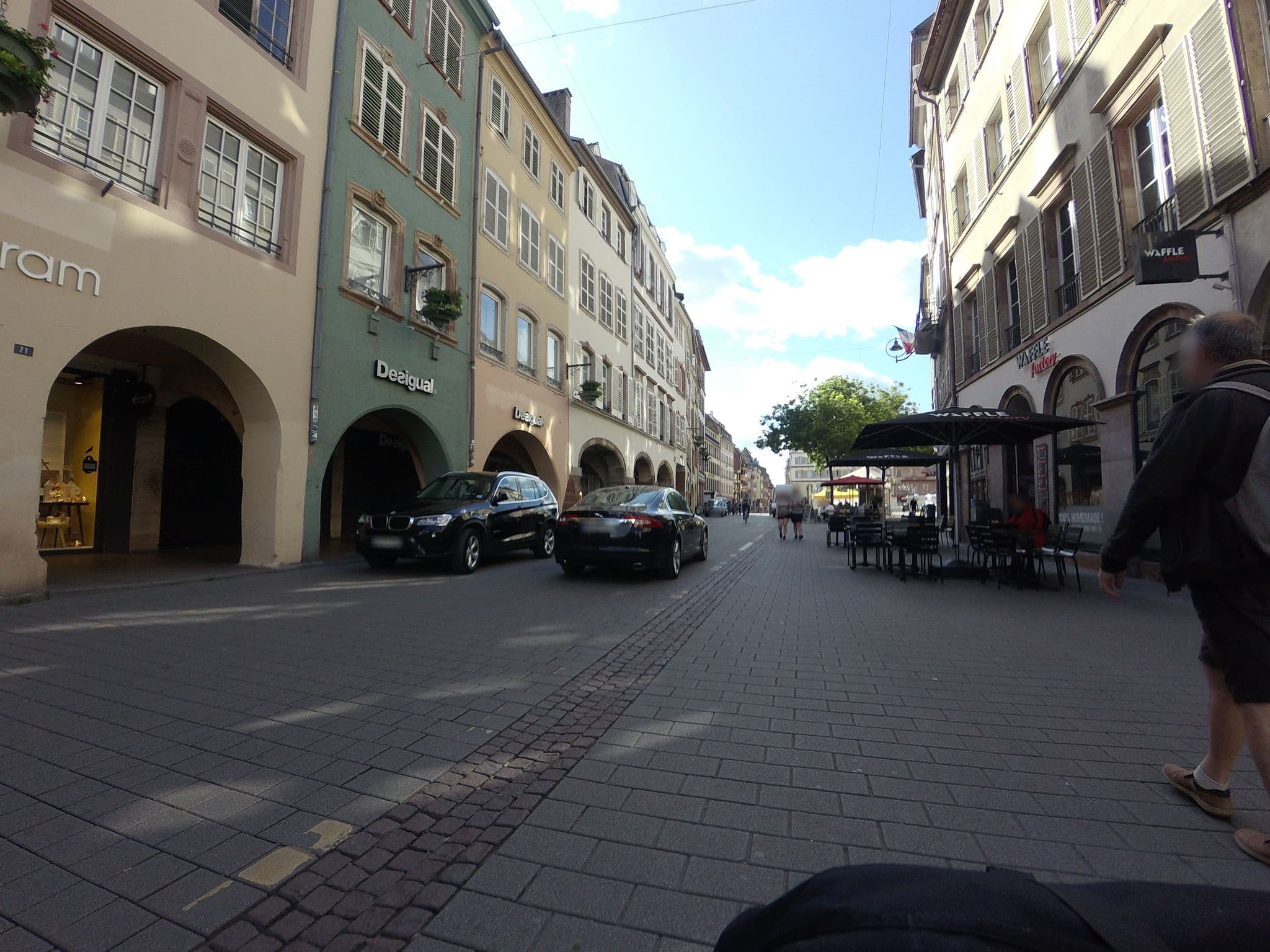 Street view near Quatre Chaises, Strasbourg — © larshelmin (CC BY-SA · Mapillary)