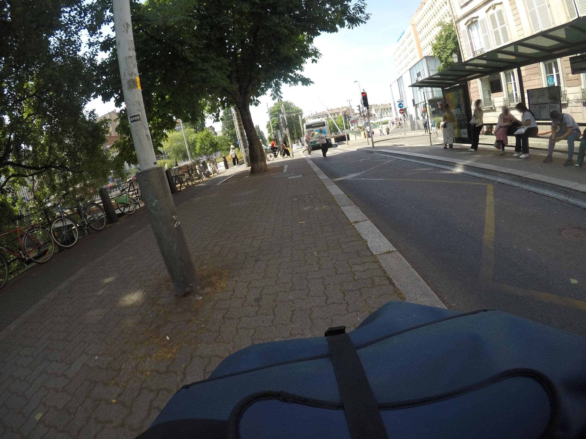 Street view near Le Kleber, Strasbourg — © mfa (CC BY-SA · Mapillary)