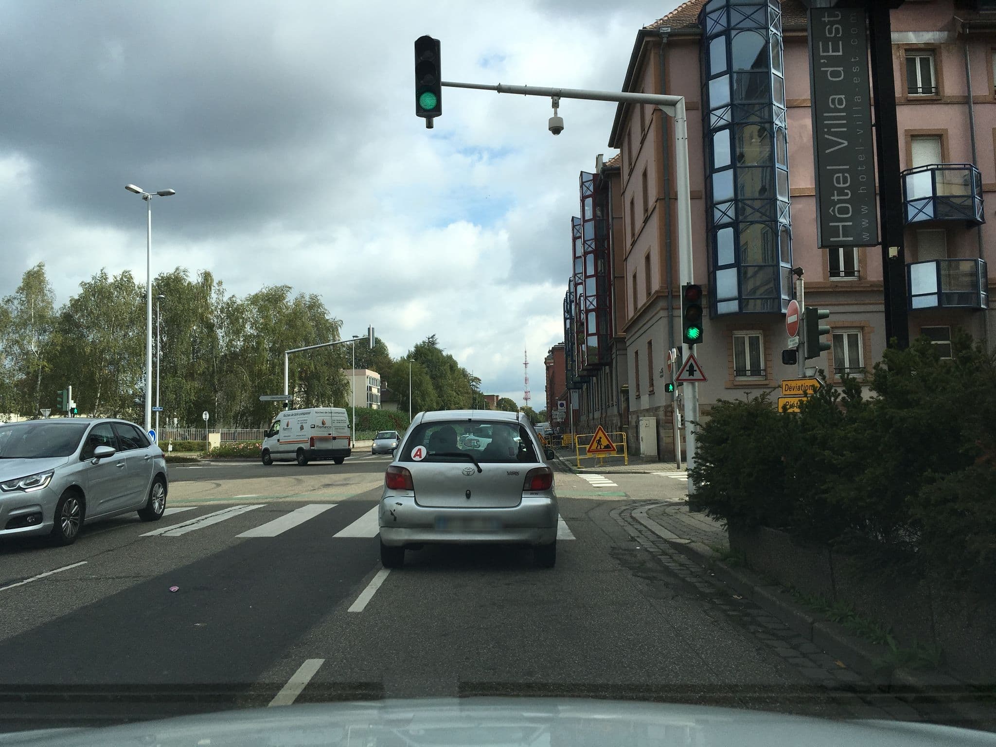 Street view near Best Western Plus Hôtel Villa dEst, Strasbourg — © mappy_sa (CC BY-SA · Mapillary)