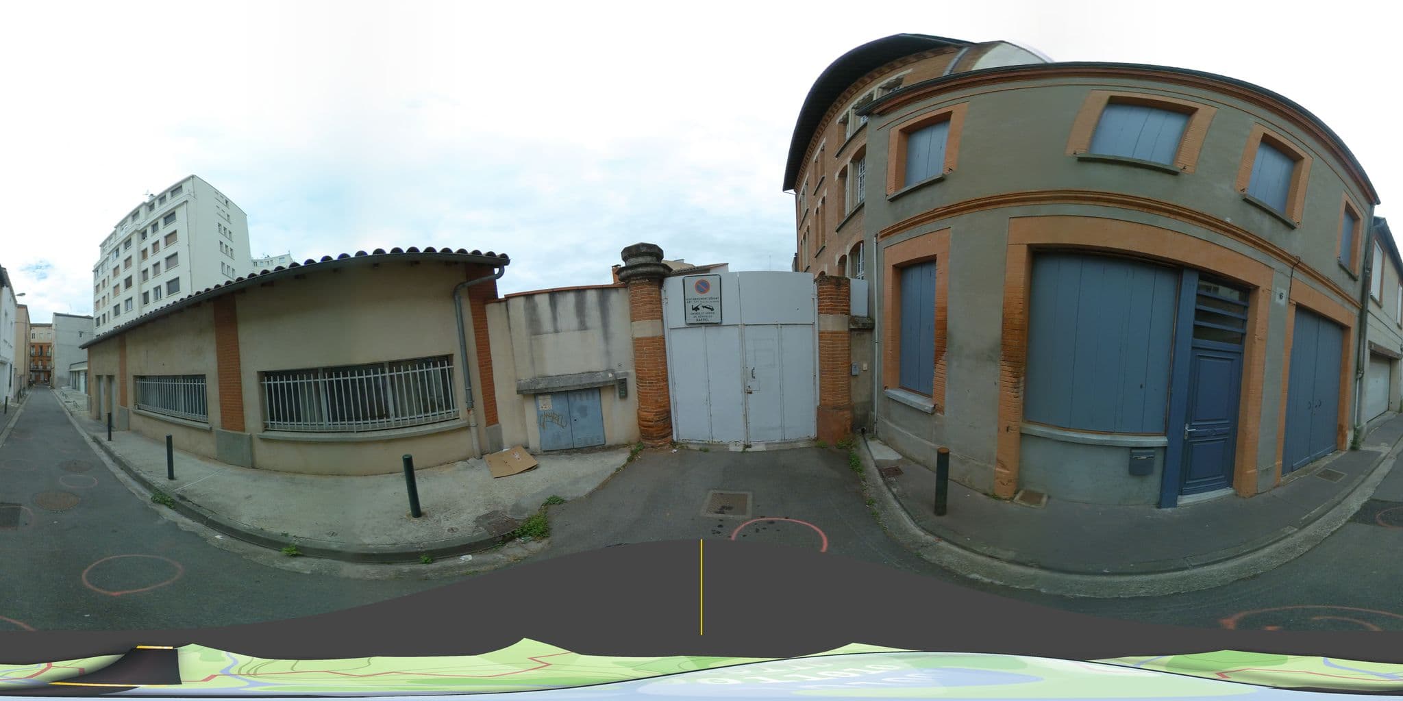 Street view near Hôtel le Président, Toulouse — © tyndare (CC BY-SA · Mapillary)