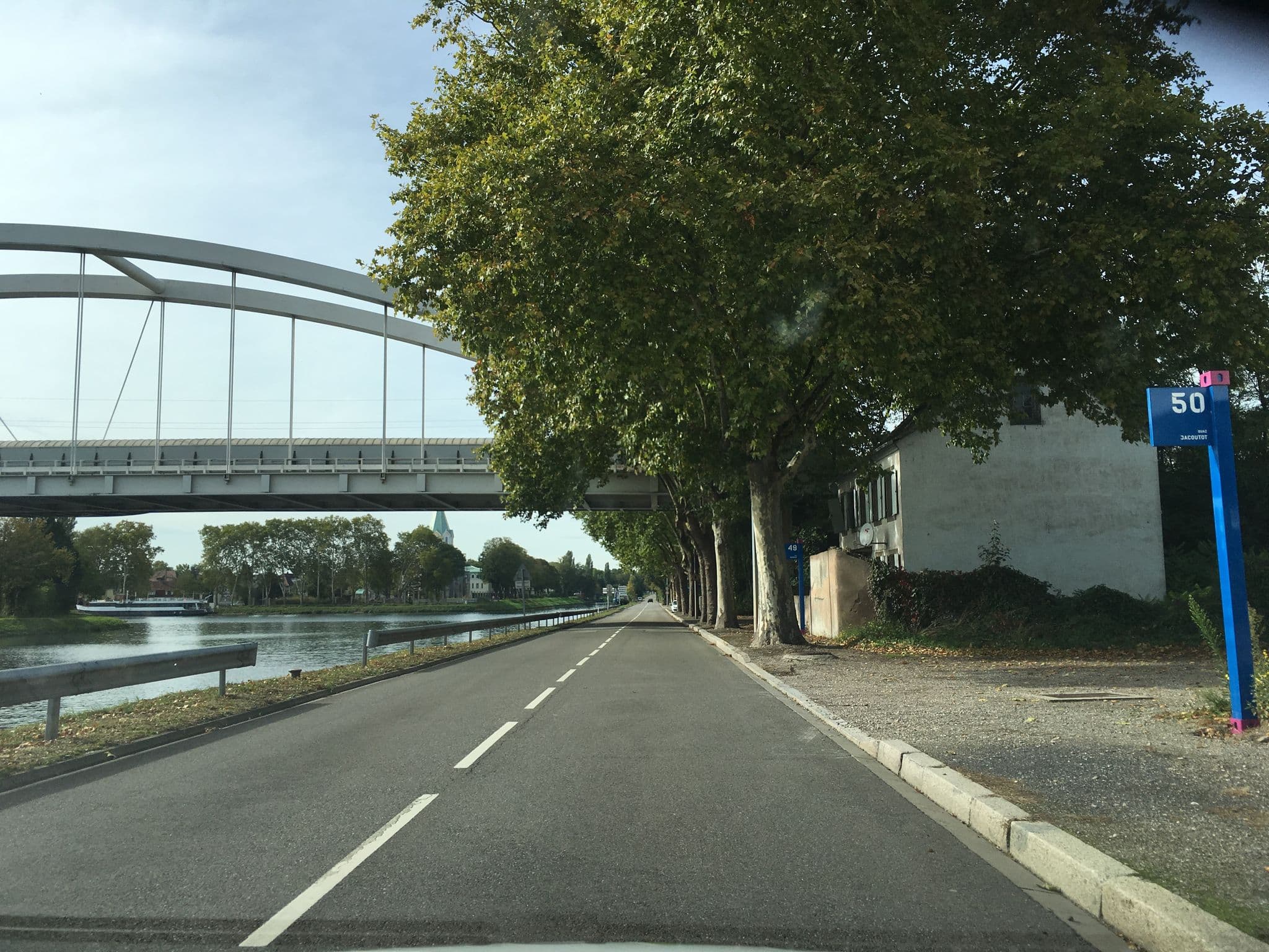 Street view near Écluse du Rhin, Strasbourg — © mappy_sa (CC BY-SA · Mapillary)