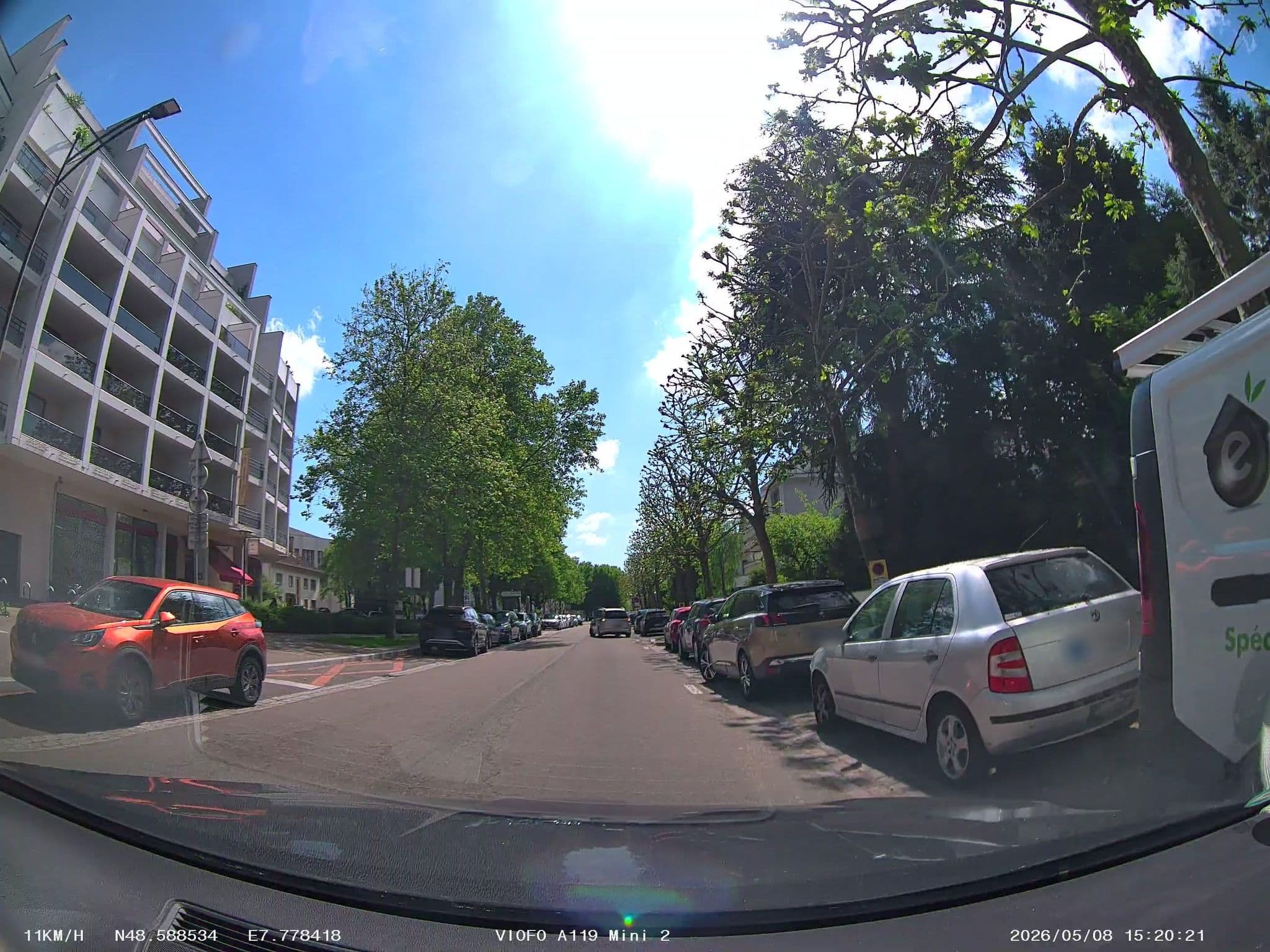 Street view near chambre 209, Strasbourg — © soulcover (CC BY-SA · Mapillary)