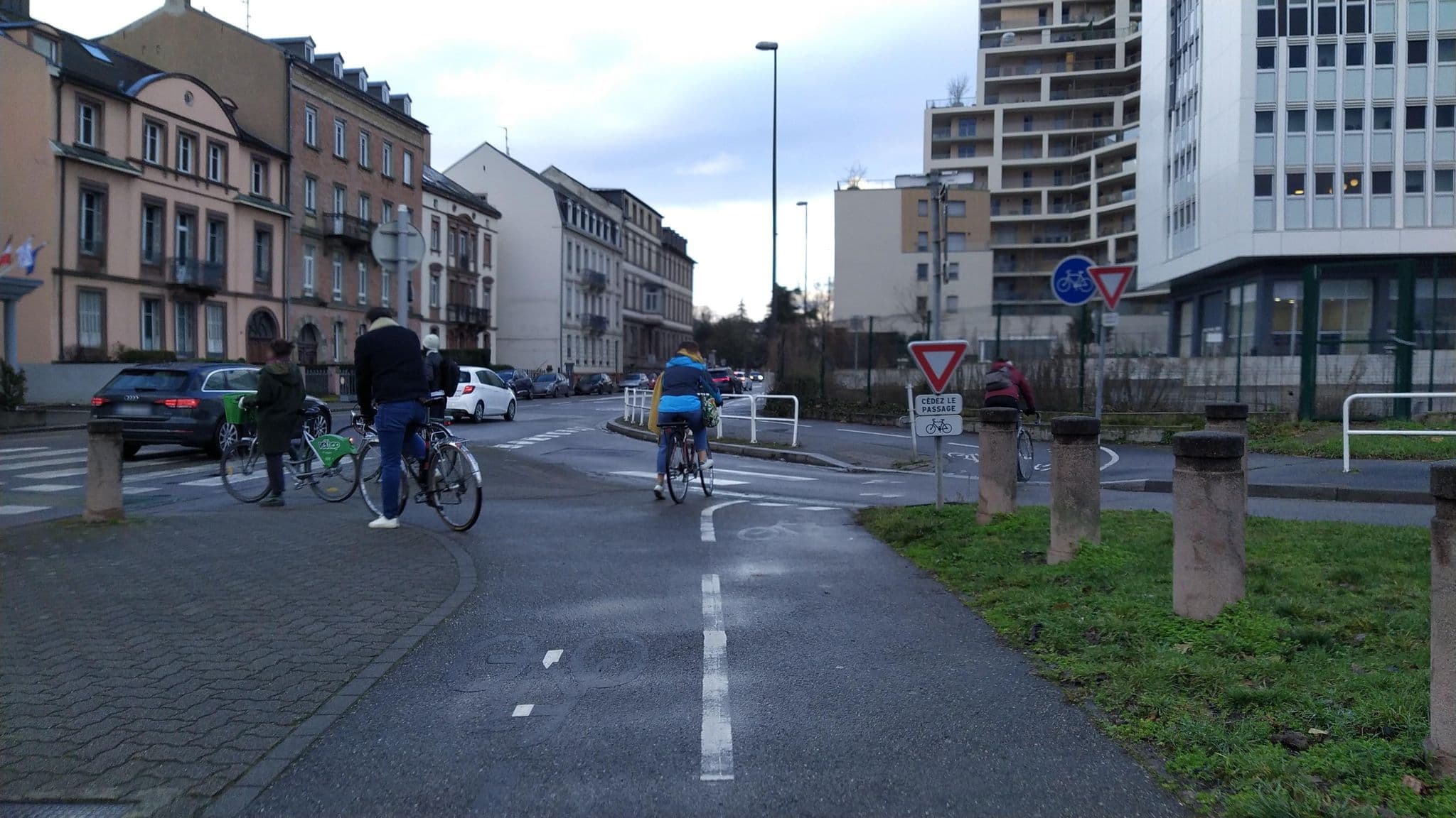 Street view near Hotel Villa D'est, Strasbourg — © BlackWolf54 (CC BY-SA · Mapillary)