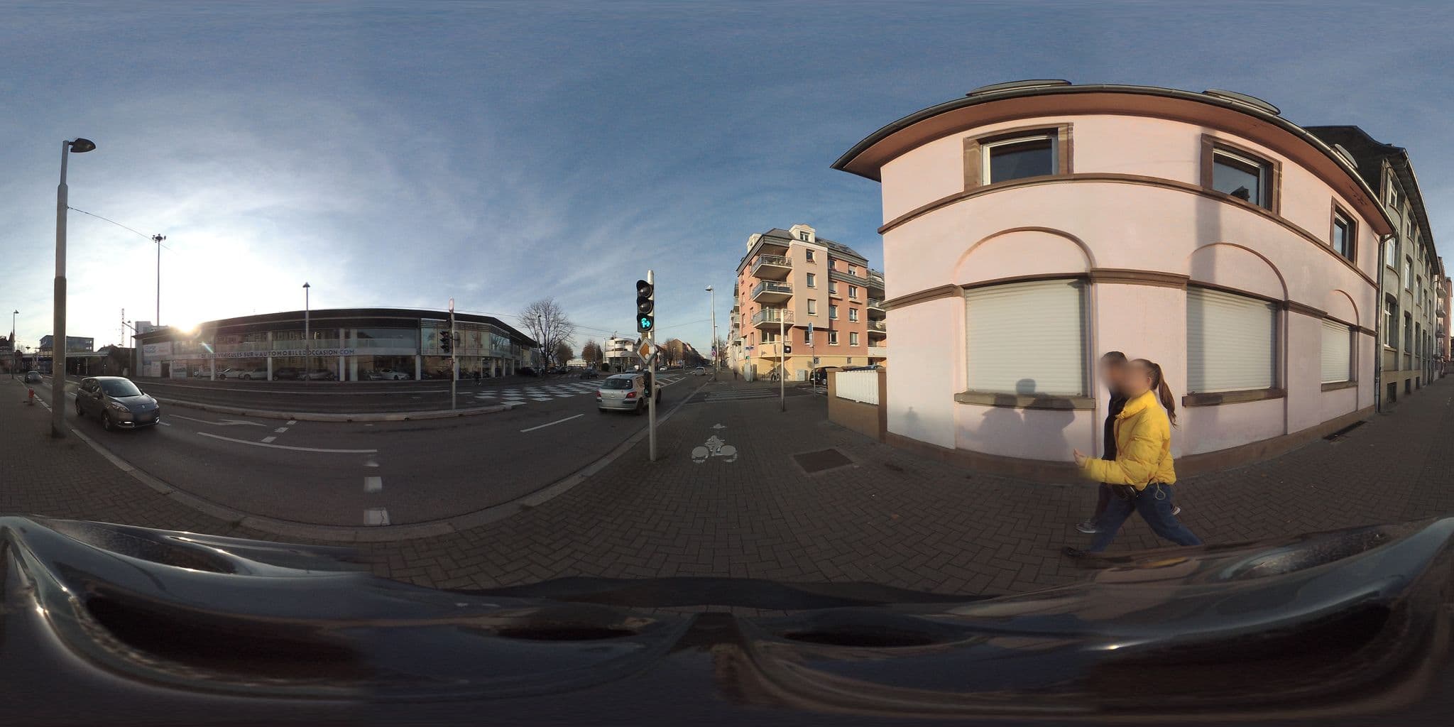 Street view near Le Relais Bartholdi, Strasbourg — © franckbbs (CC BY-SA · Mapillary)