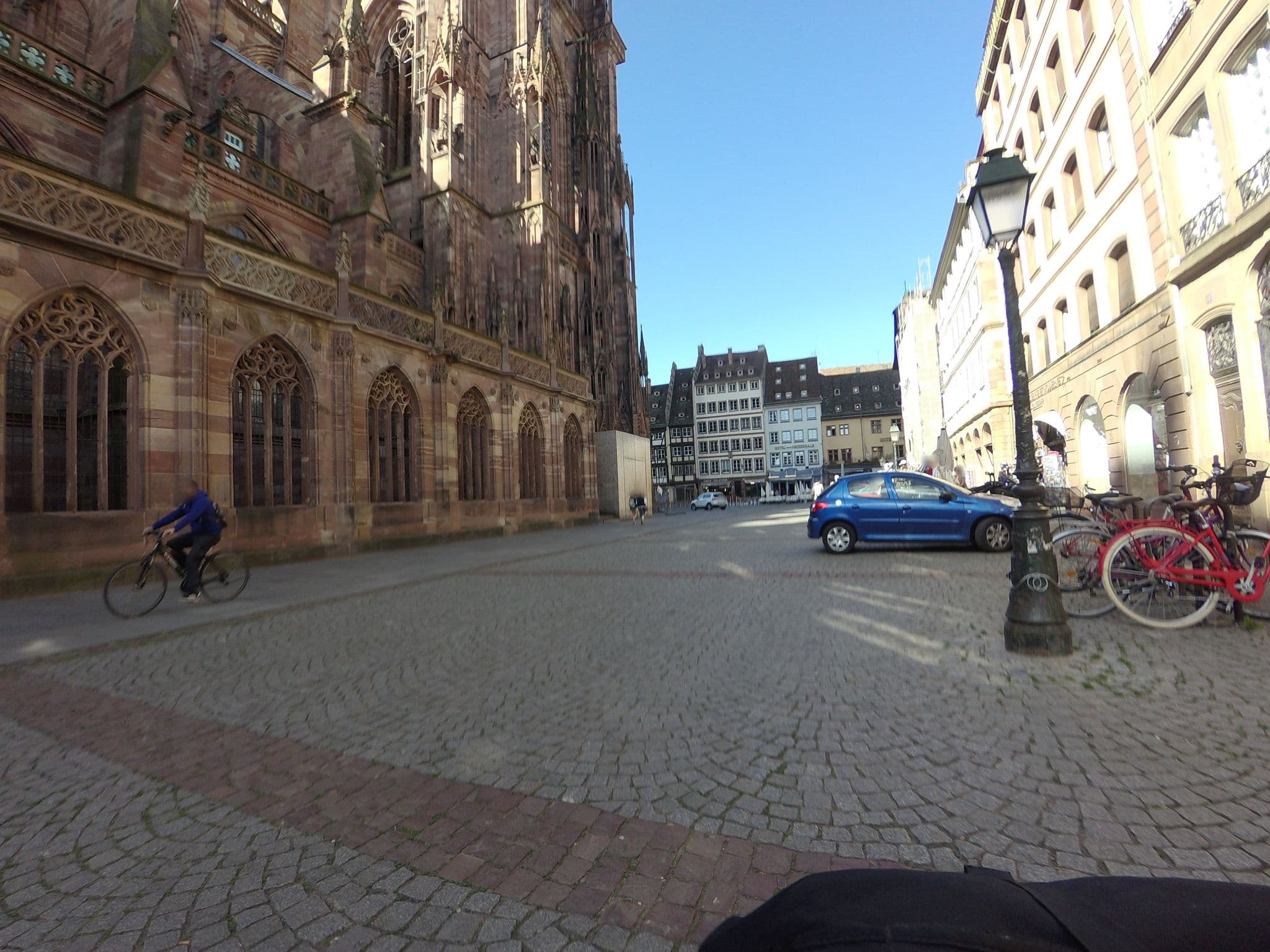 Street view near Hôtel Baumann, Strasbourg — © larshelmin (CC BY-SA · Mapillary)