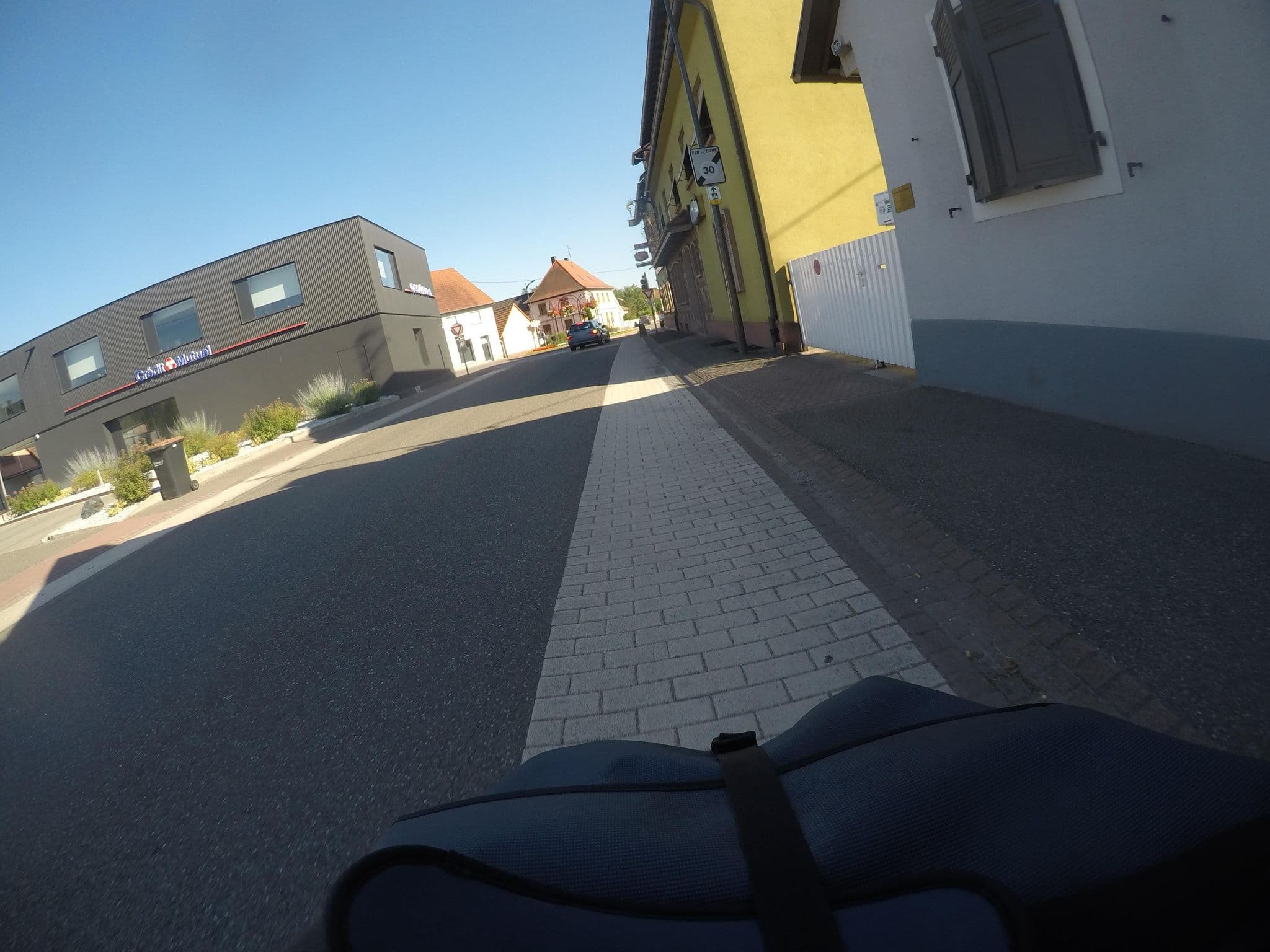 Street view near La Crémaillère, Kaltenhouse — © mfa (CC BY-SA · Mapillary)