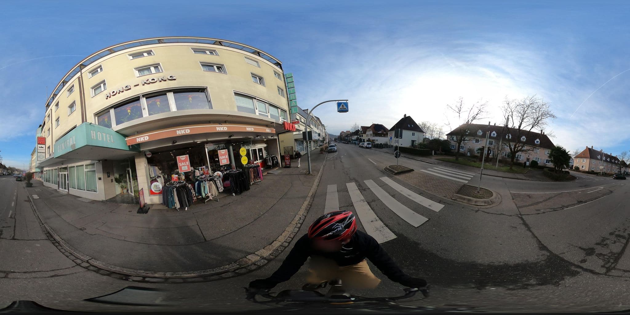 Street view near Hotel Central, Weil am Rhein — © RadNETZ (CC BY-SA · Mapillary)