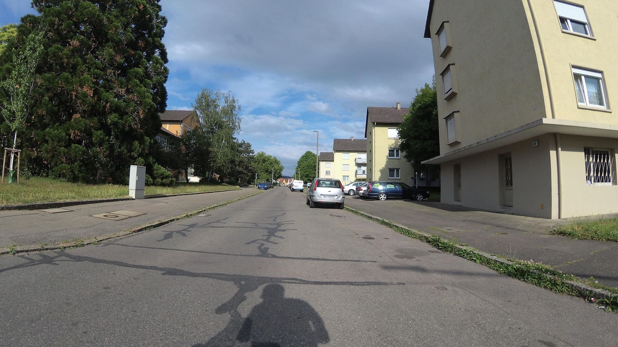 Street view near Ferienwohnung Grimmer, Weil am Rhein — © teddy73 (CC BY-SA · Mapillary)