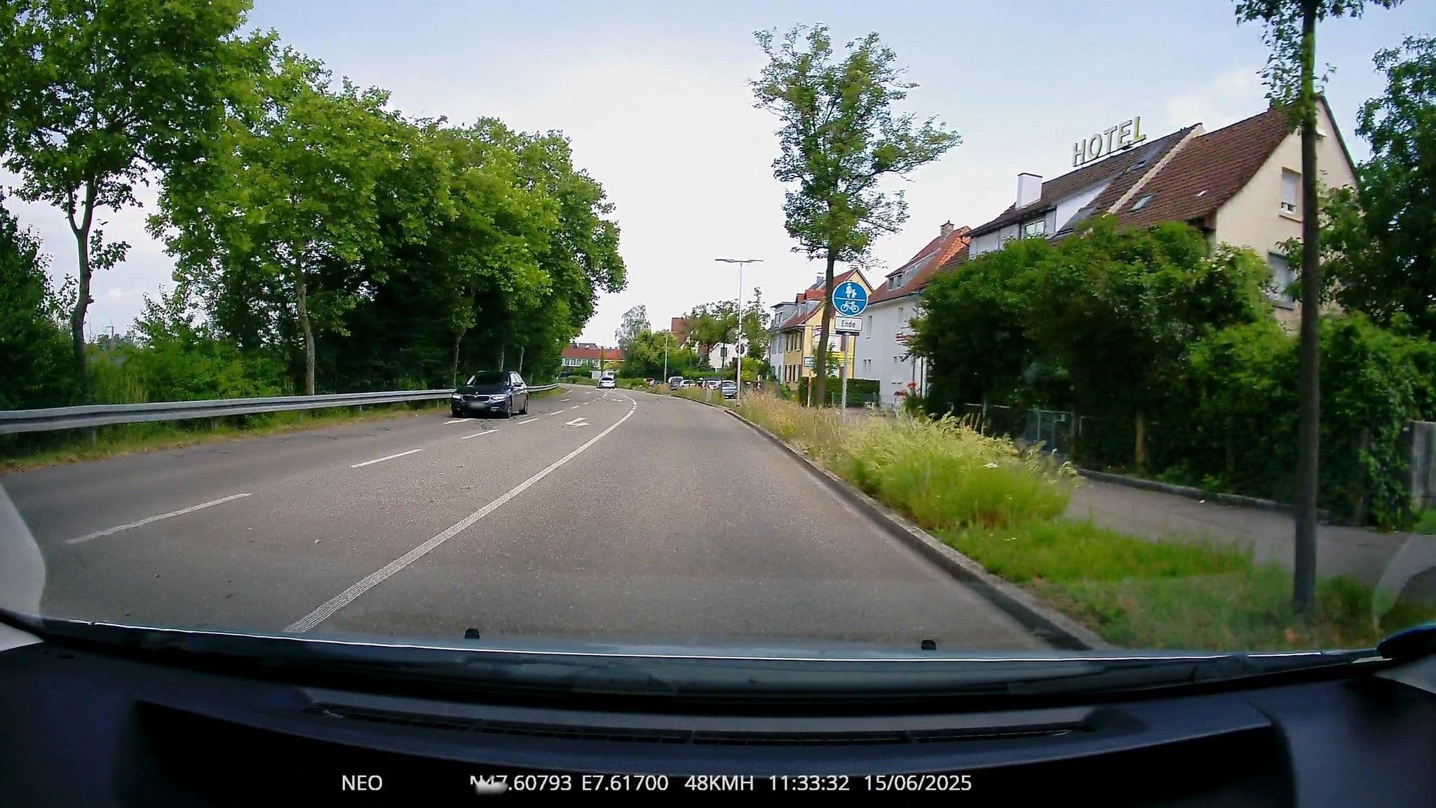 Street view near Landhaus Palmrain, Weil am Rhein — © TechniPorter (CC BY-SA · Mapillary)