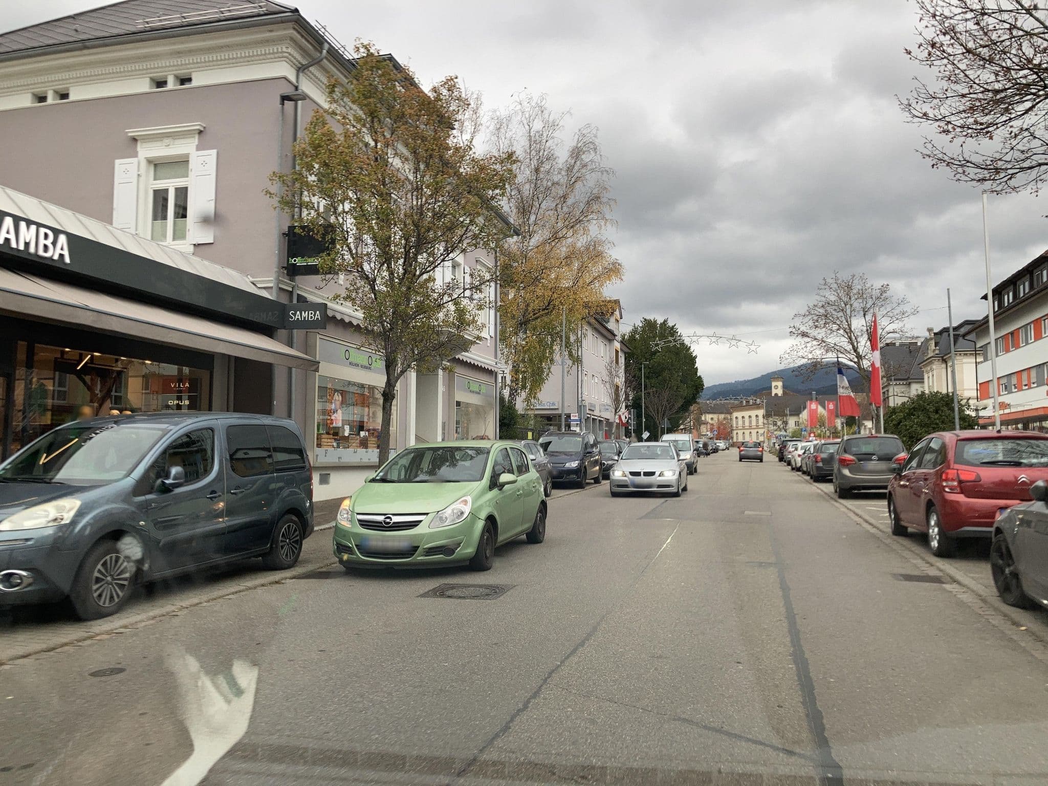 Street view near Gästehaus Krauß, Müllheim — © tasmaniadevil (CC BY-SA · Mapillary)