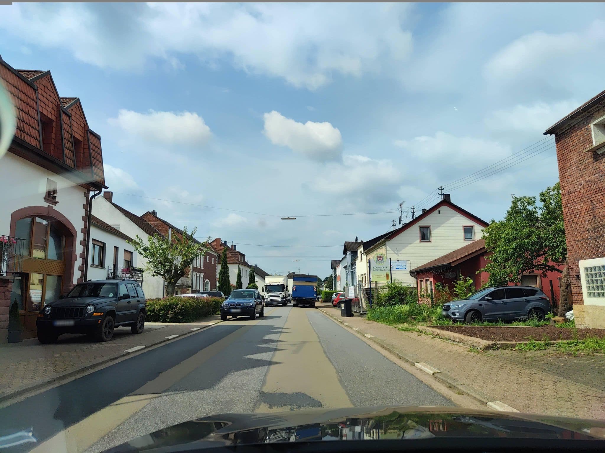 Street view near Gästehaus Ruhmann, Nalbach — © teddy73 (CC BY-SA · Mapillary)
