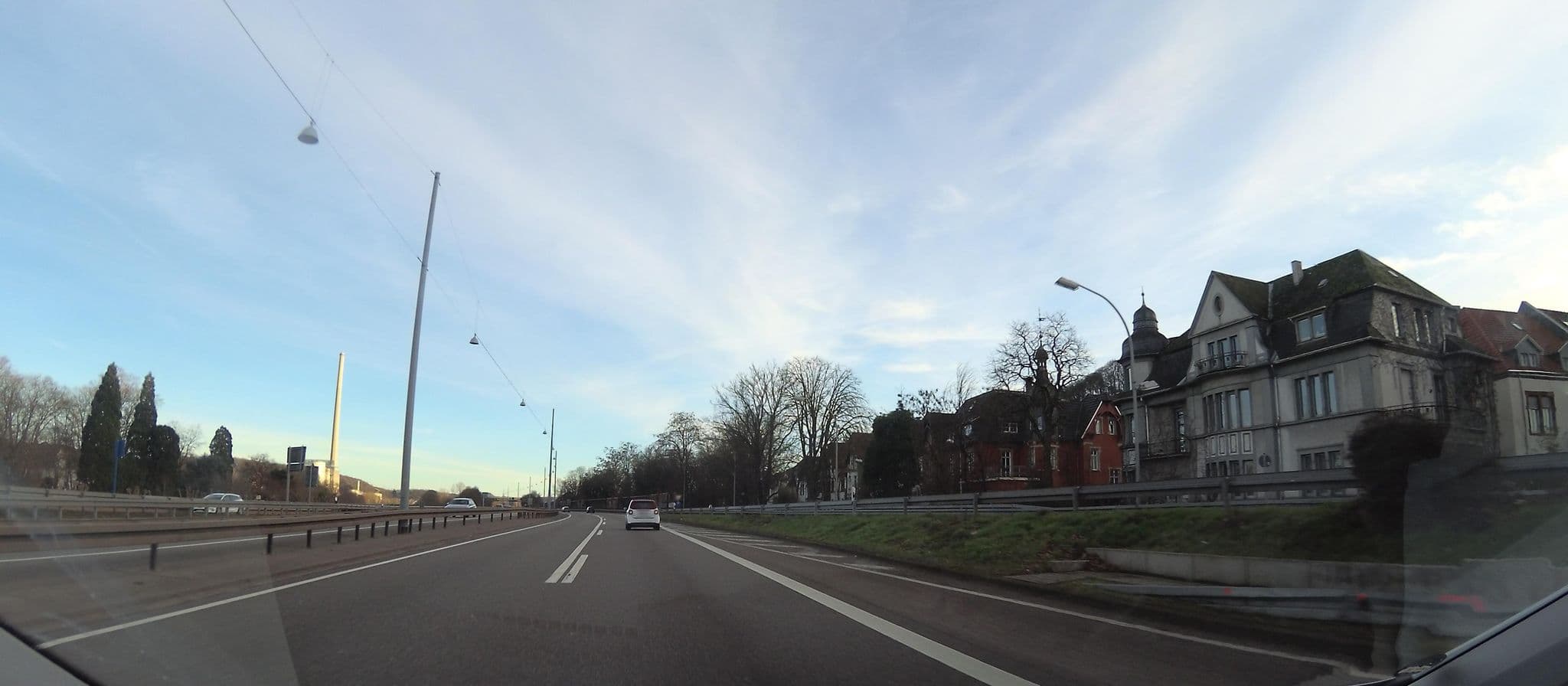 Street view near Ferienwohnung Projektwohnung Große & Kleine Auster, Saarbrücken — © teddy73 (CC BY-SA · Mapillary)