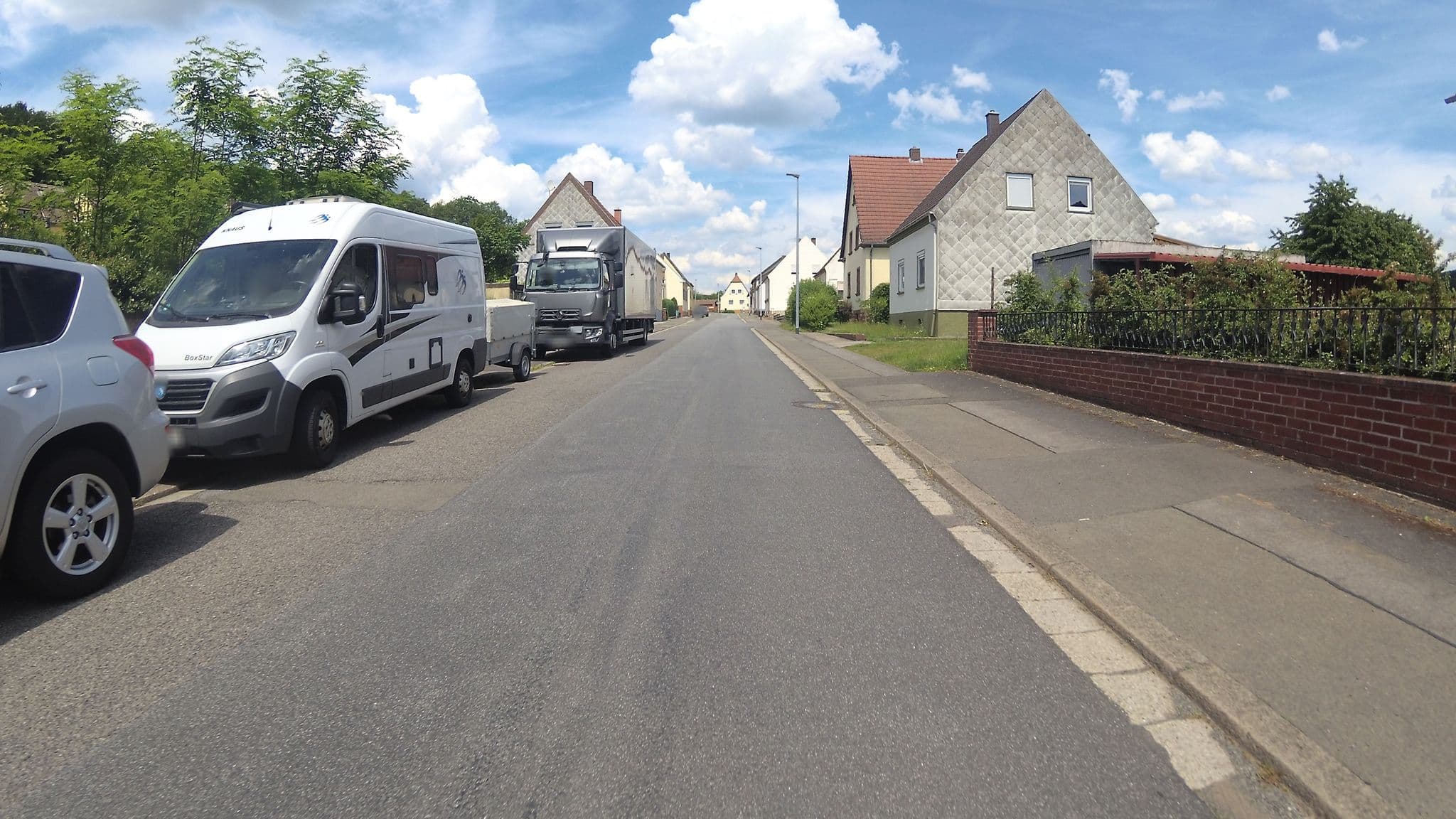 Street view near Feriendomizil strasser, Homburg — © teddy73 (CC BY-SA · Mapillary)