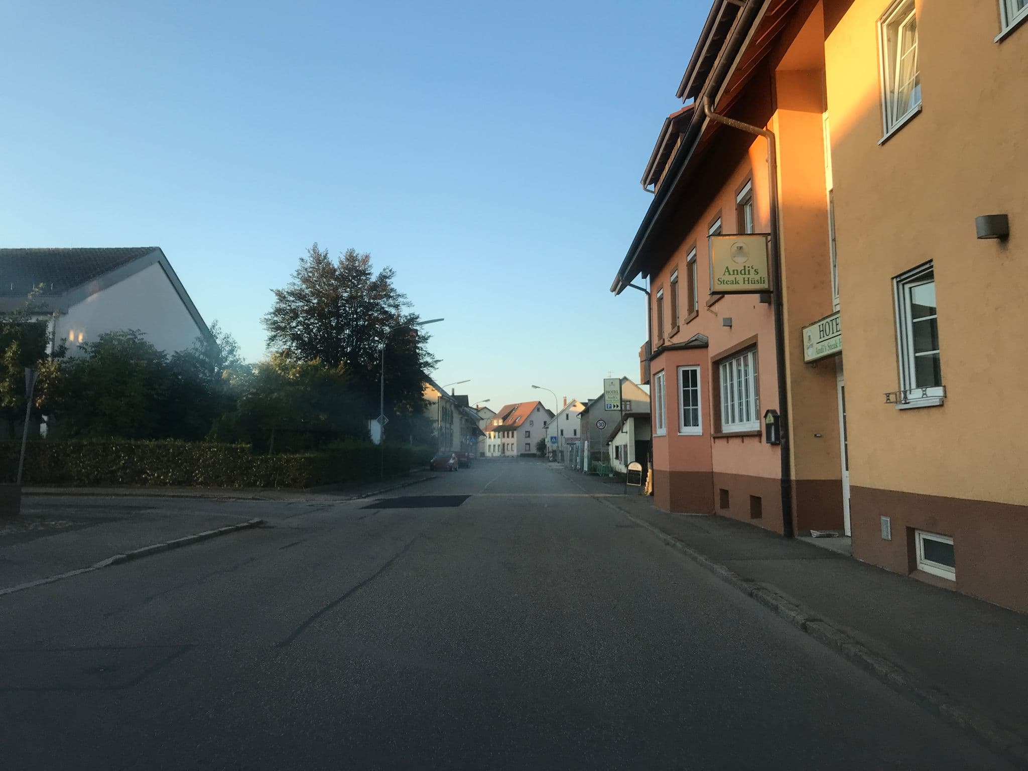 Street view near Hotel-Restaurant Steakhuesli, Schopfheim — © tbkrtz (CC BY-SA · Mapillary)