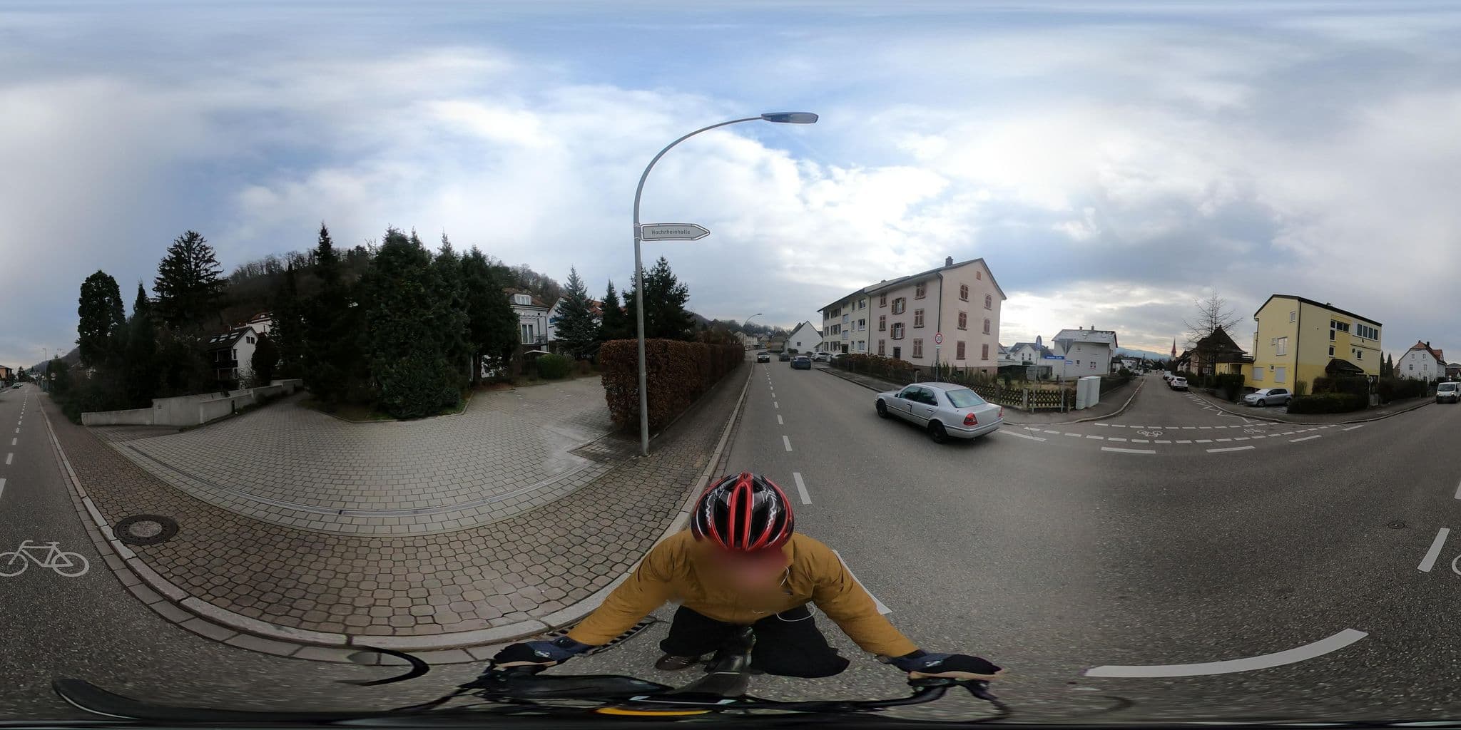 Street view near Ferienwohnung Sonnenschein, Grenzach-Wyhlen — © RadNETZ (CC BY-SA · Mapillary)