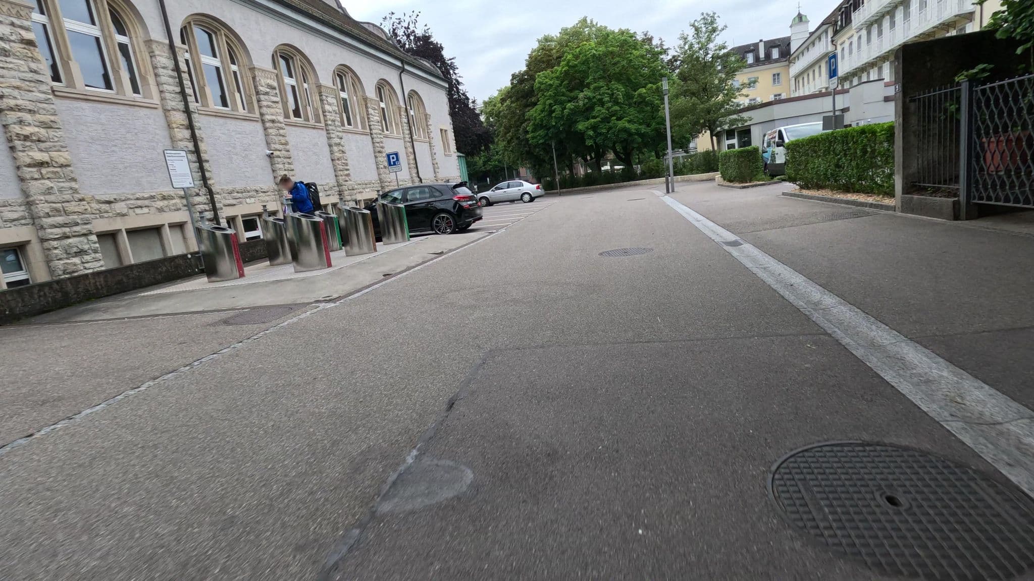 Street view near Hotel Schuetzen, Rheinfelden — © vanderhoff (CC BY-SA · Mapillary)