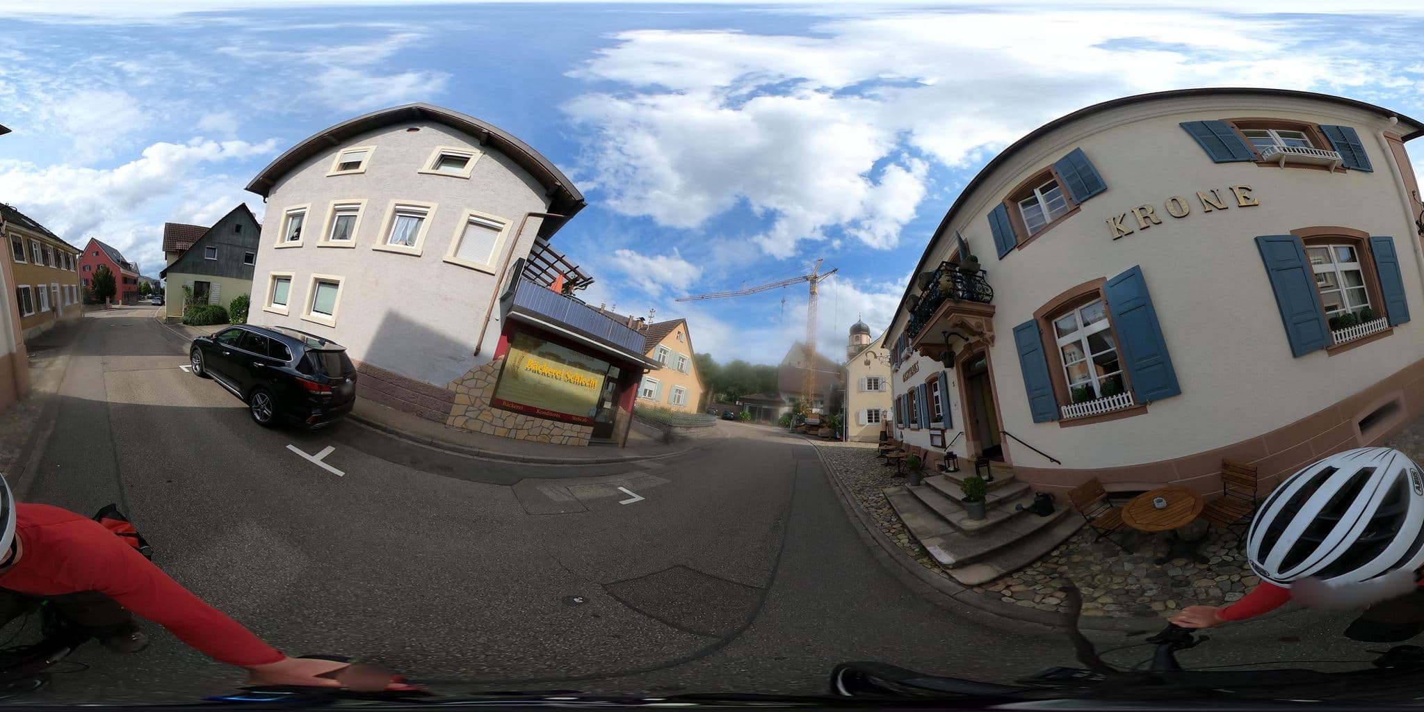 Street view near Krone - das Gasthaus, Pfaffenweiler — © RadNETZ (CC BY-SA · Mapillary)
