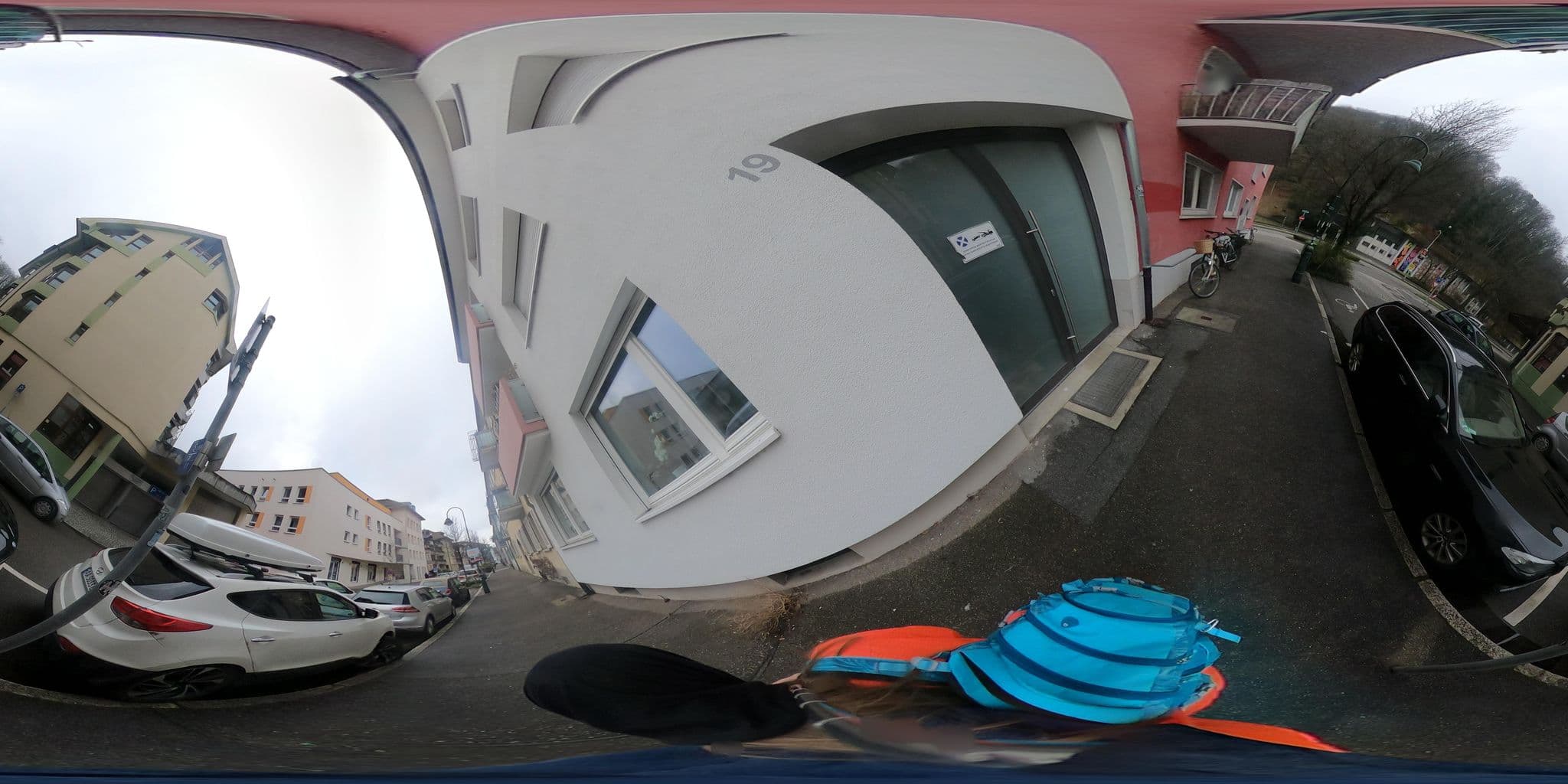 Street view near Ferienwohnung Schlossbergring, Freiburg — © RicardaH (CC BY-SA · Mapillary)