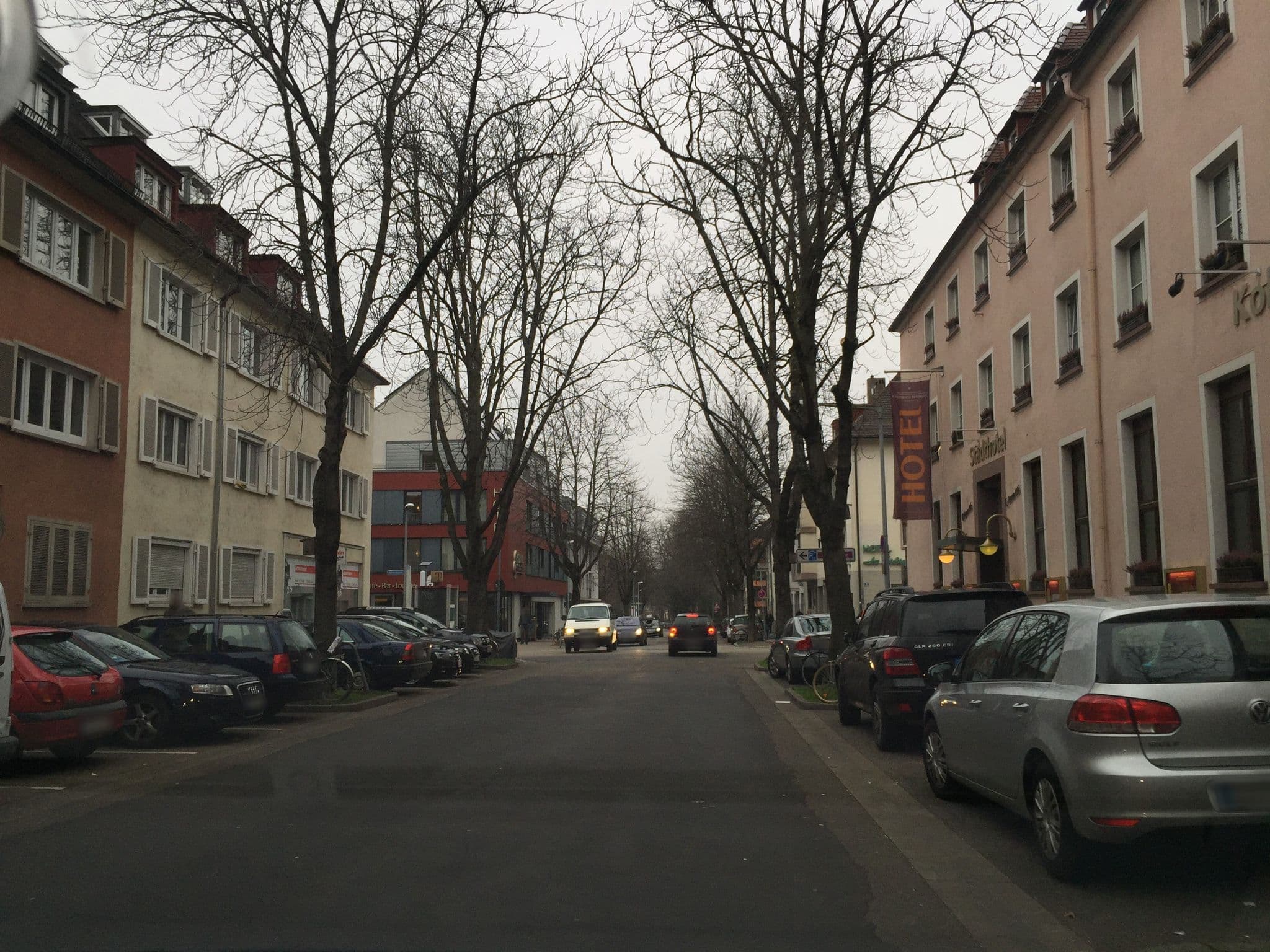 Street view near TOP KHR Stadthotel, Freiburg — © canadarunner (CC BY-SA · Mapillary)