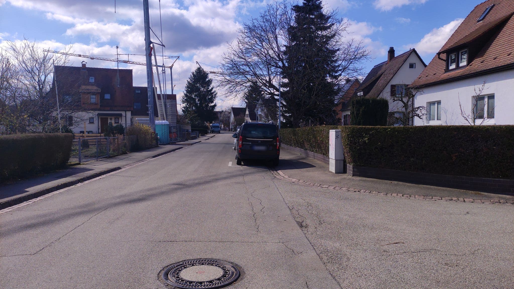 Street view near Haus Gisela, Freiburg — © klimakas (CC BY-SA · Mapillary)