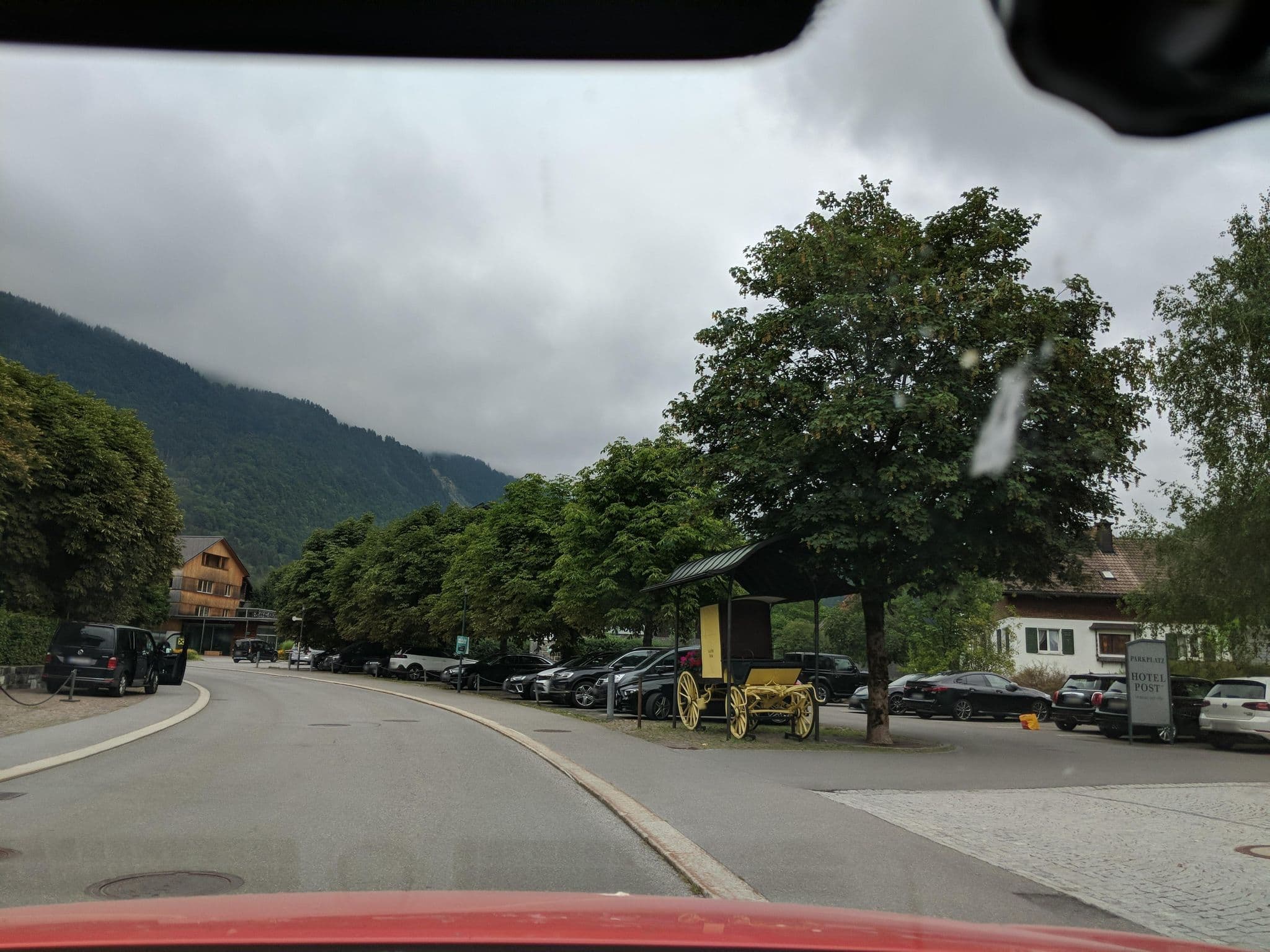 Street view near Hotel Post, Bezau — © mcliquid (CC BY-SA · Mapillary)