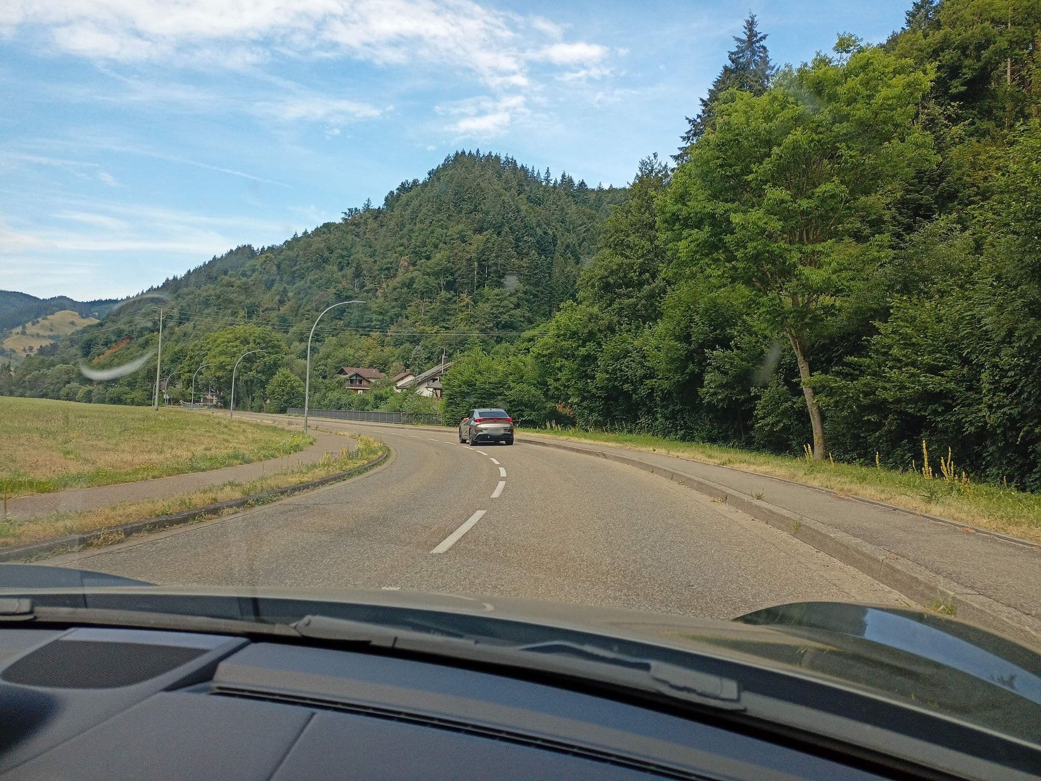 Street view near Bed & Breakfast Alte Klostermühle Münstertal, Münstertal/Schwarzwald — © xdTAGCLAN (CC BY-SA · Mapillary)